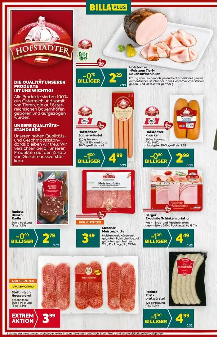 Vorschau BILLA PLUS Wien KW43 von 22. Oktober bis 5. November 2024 - Flugblätt seite 12