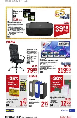 METRO Flugblatt - Profi von 6. August bis 19. August 2026 - Flugblätt seite 57