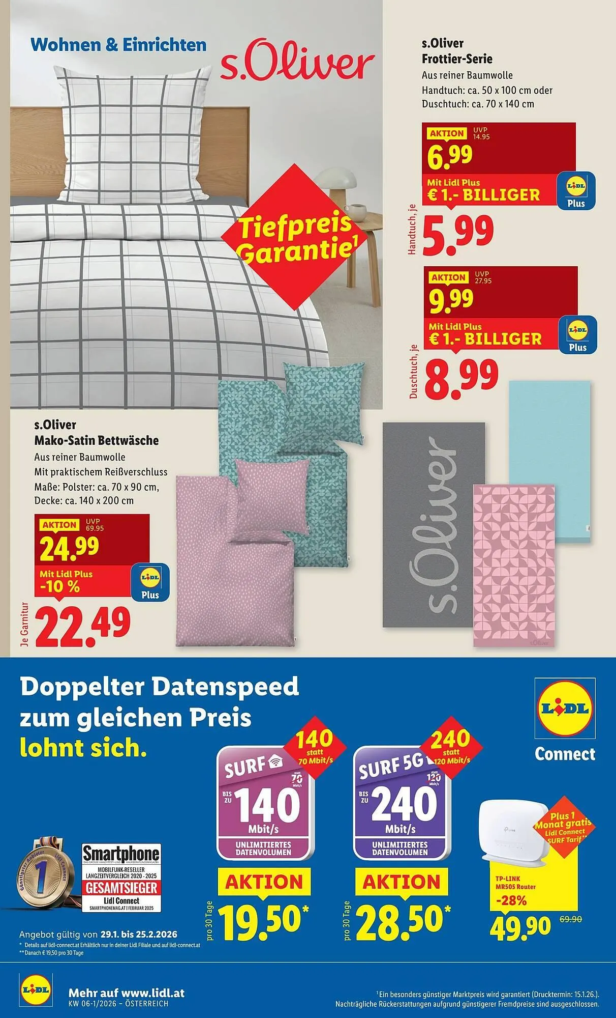 Lidl Flugblatt von 29. Jänner bis 5. Februar 2026 - Flugblätt seite 36