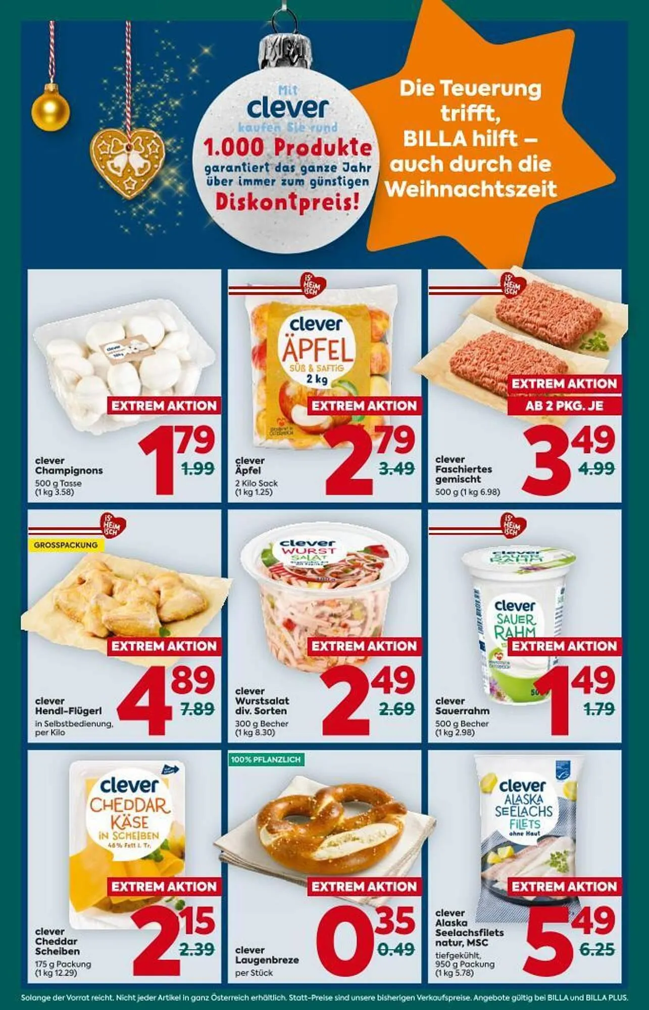 Billa Corso Flugblatt - 1