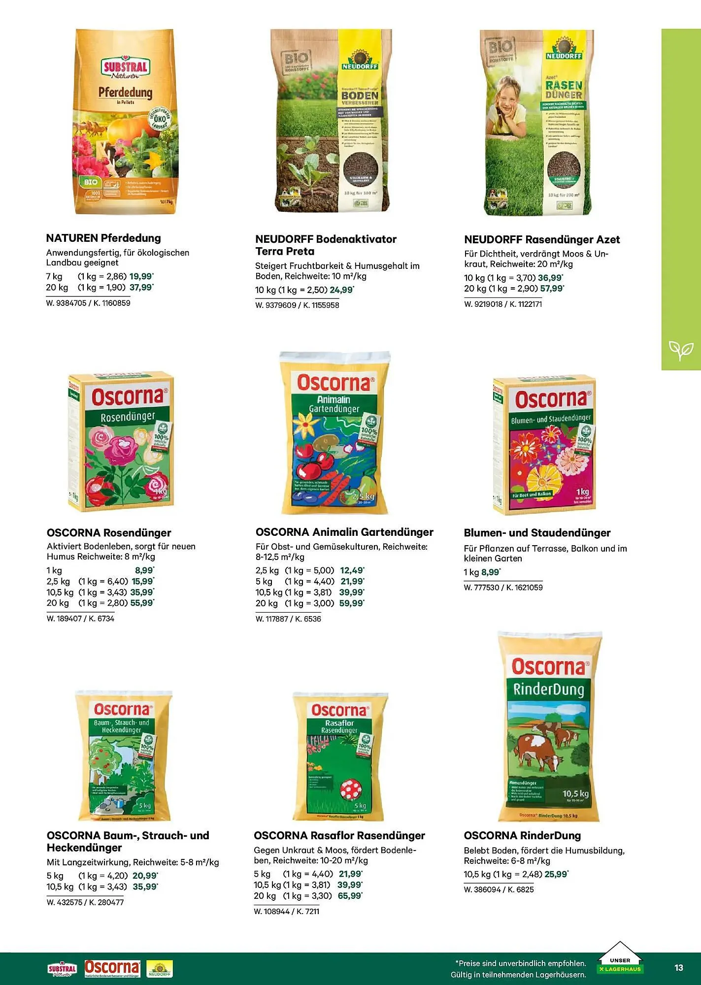 Lagerhaus Flugblatt von 22. Februar bis 31. Mai 2026 - Flugblätt seite  13