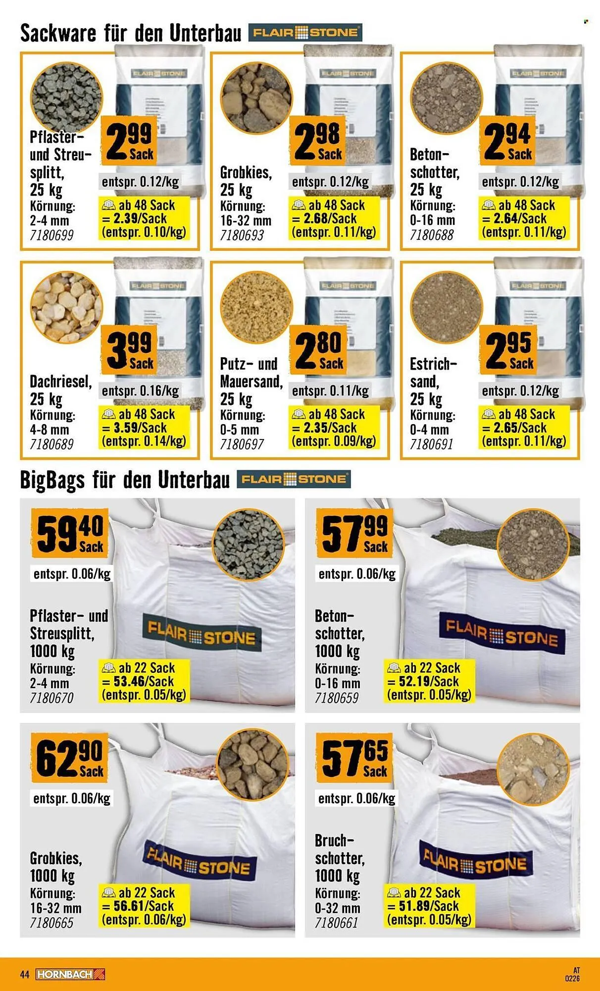 Hornbach Flugblatt von 18. Februar bis 18. März 2026 - Flugblätt seite  44