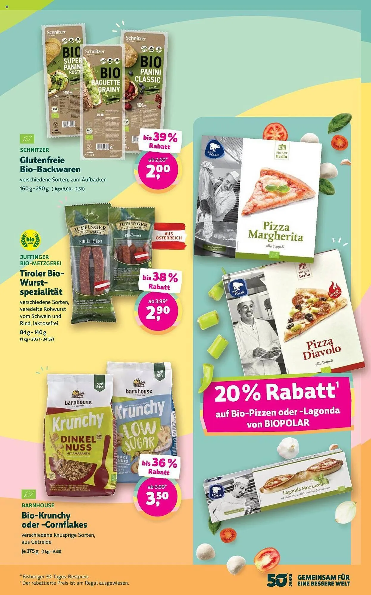 Denn's Biomarkt Flugblatt von 9. Oktober bis 22. Oktober 2024 - Flugblätt seite 3