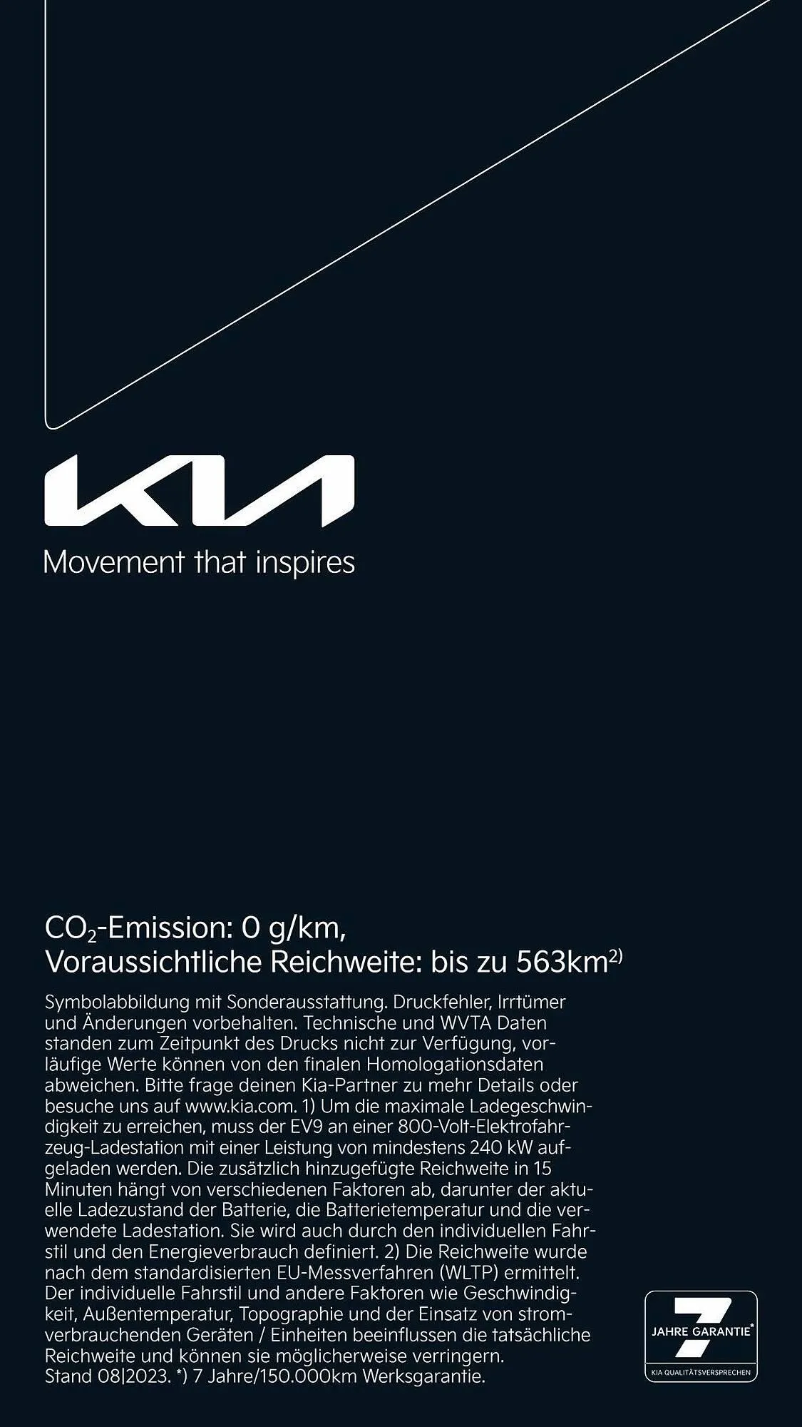 KIA EV9 Flugblatt von 15. September bis 15. September 2024 - Flugblätt seite  25