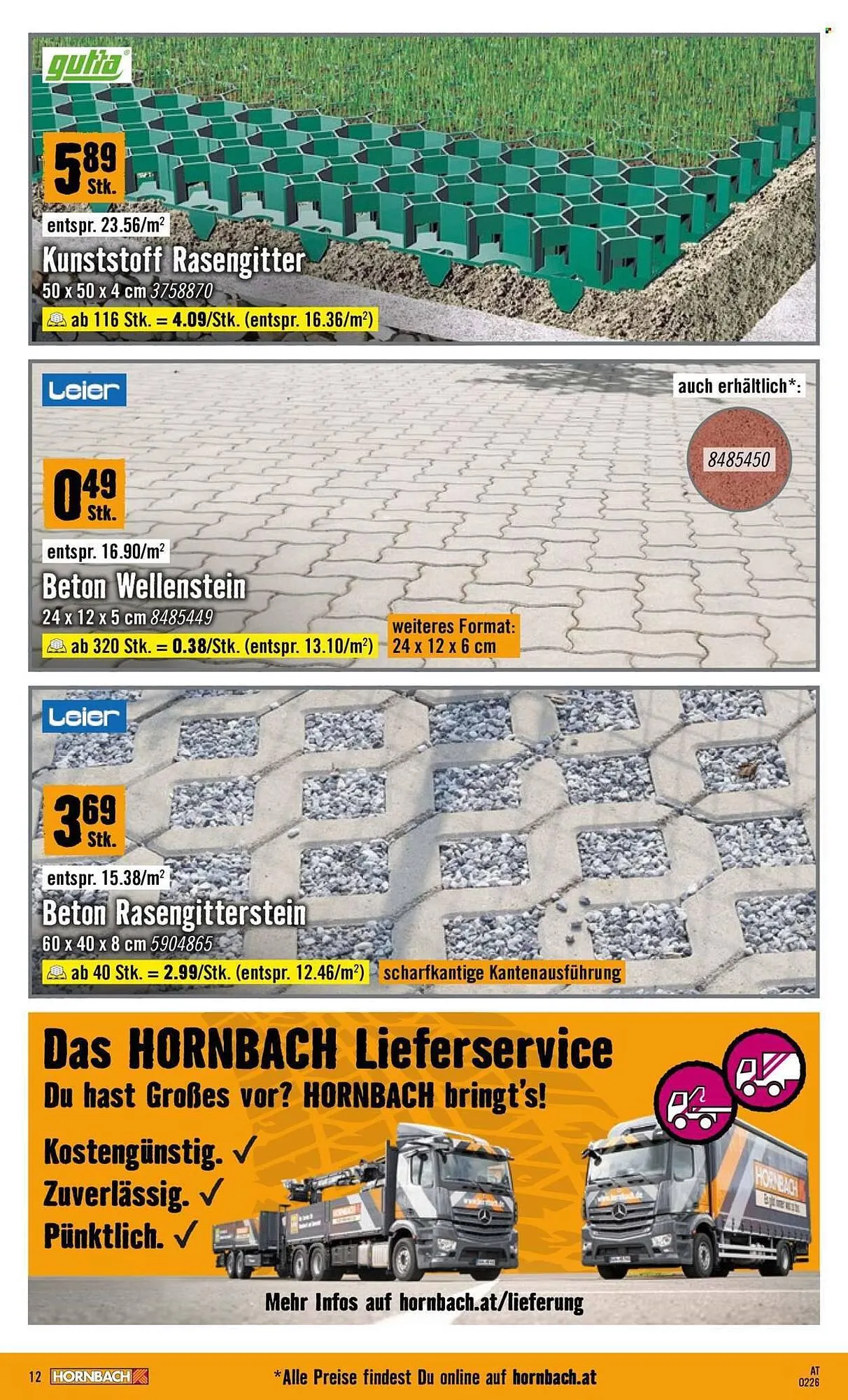 Hornbach Flugblatt von 18. Februar bis 18. März 2026 - Flugblätt seite  12