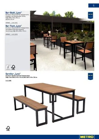 METRO Flugblatt Non-Food - Gast & Garten von 23. Jänner bis 30. Juni 2026 - Flugblätt seite  5