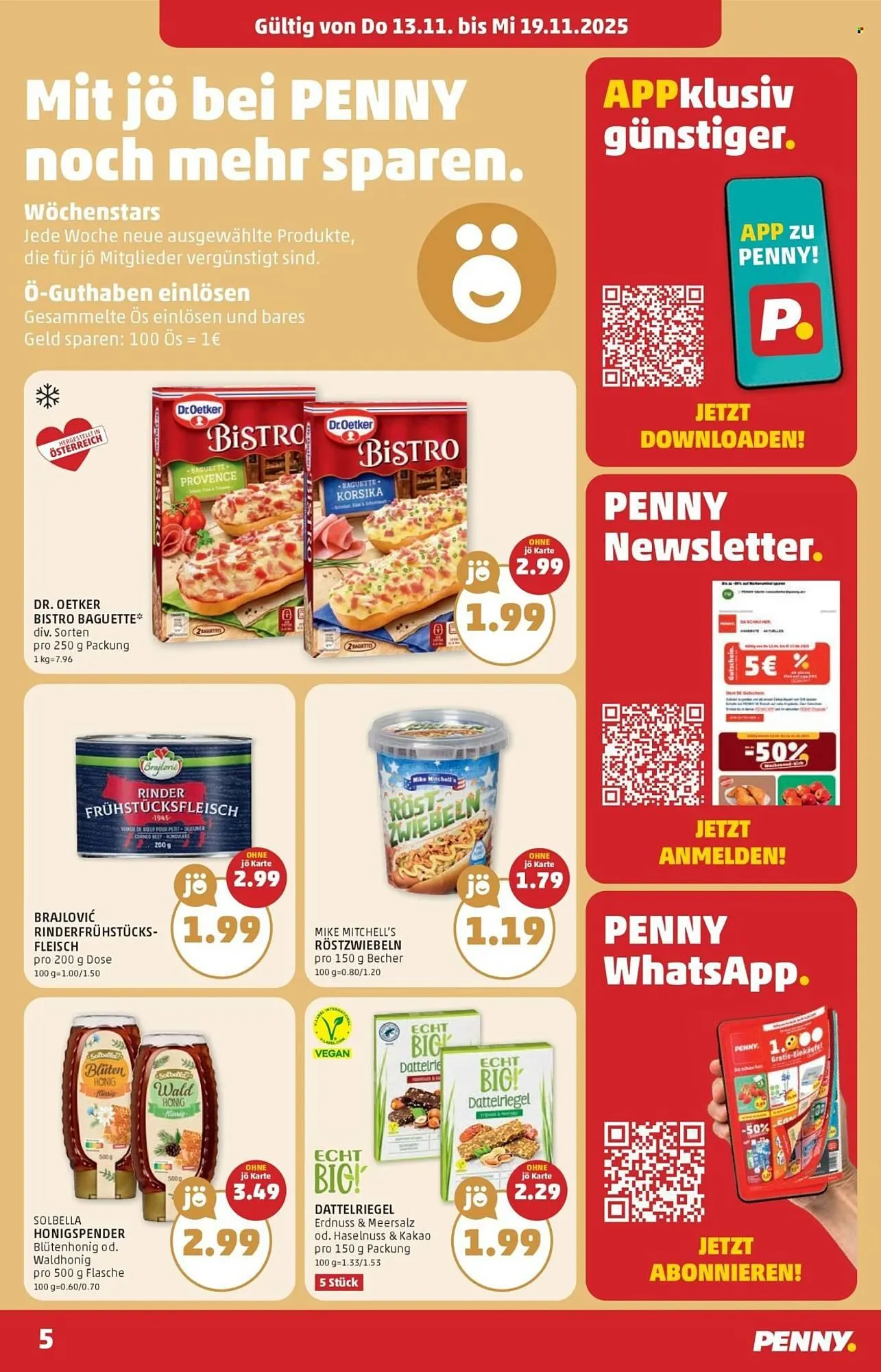 PENNY Flugblatt von 13. November bis 19. November 2025 - Flugblätt seite  5