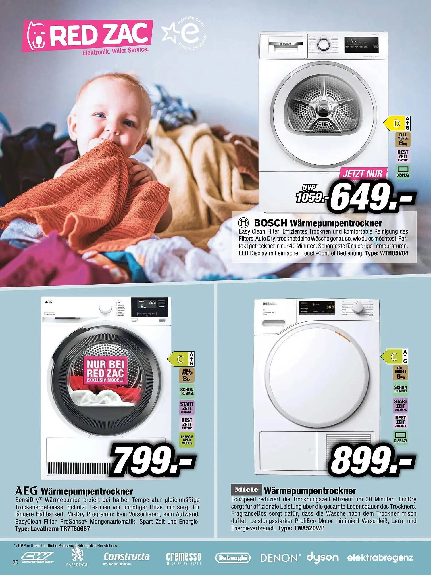 Red Zac Flugblatt von 23. November bis 10. Dezember 2025 - Flugblätt seite  20