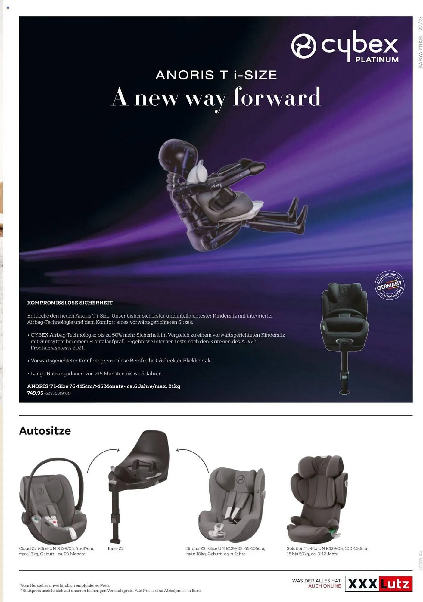 XXXLutz Flugblatt von 18. April bis 31. Dezember 2023 - Flugblätt seite  23