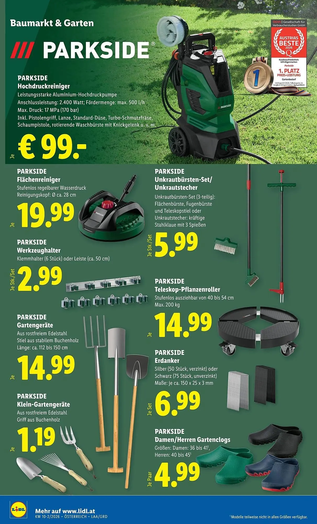 Lidl Flugblatt von 5. März bis 7. März 2026 - Flugblätt seite 26