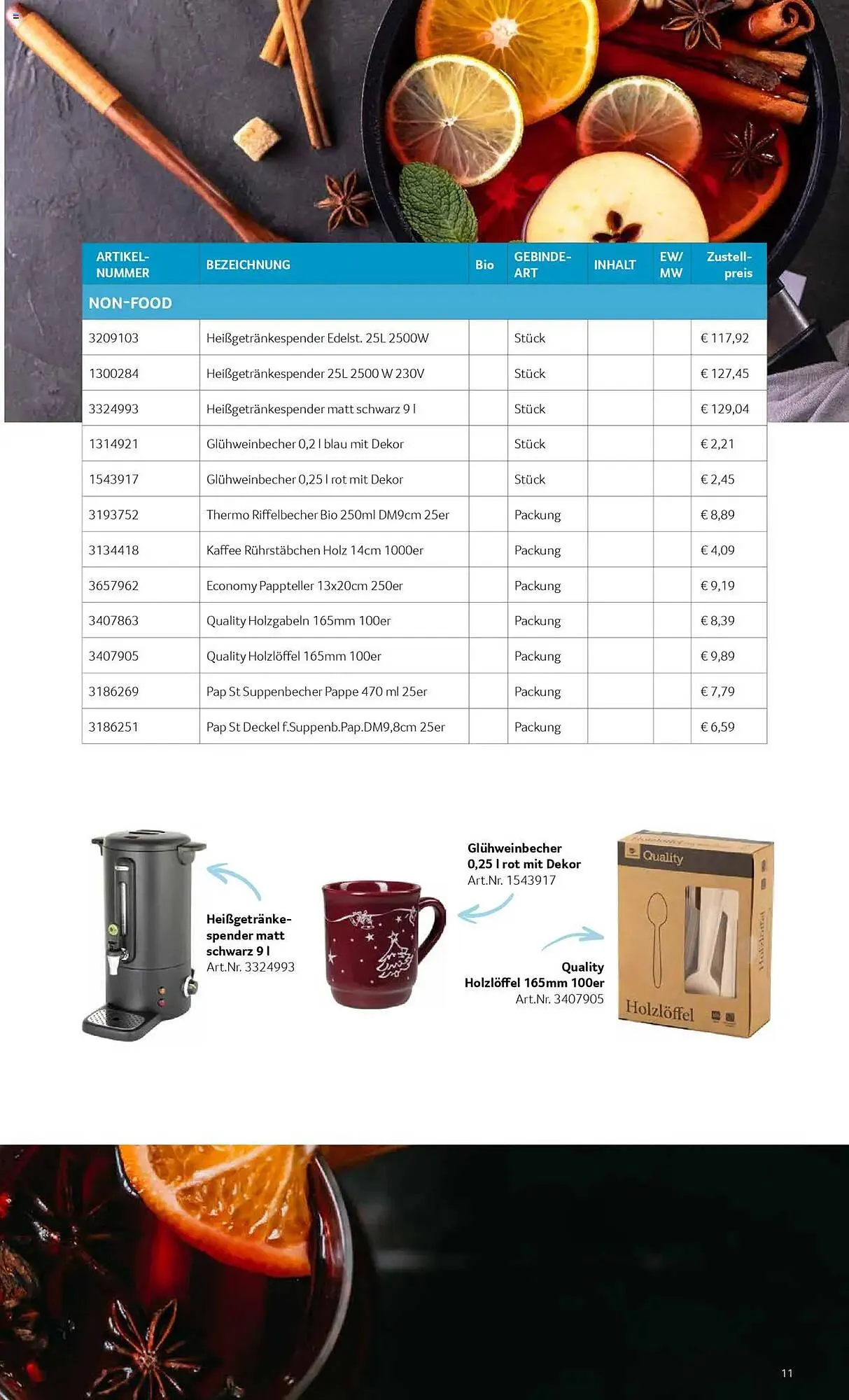 Transgourmet Flugblatt von 6. Oktober bis 31. Dezember 2025 - Flugblätt seite  11