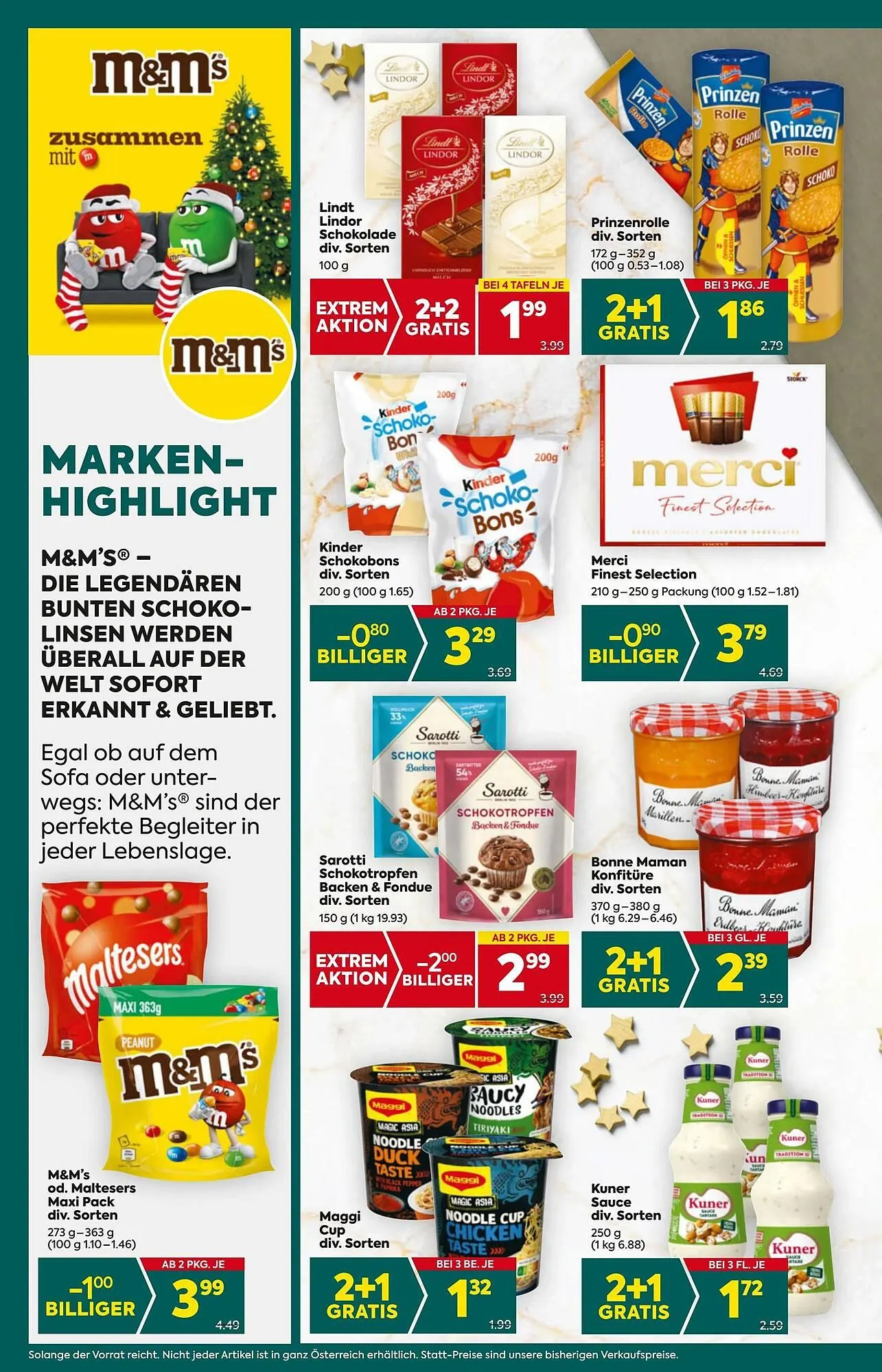 Billa Flugblatt von 4. Dezember bis 10. Dezember 2025 - Flugblätt seite  16