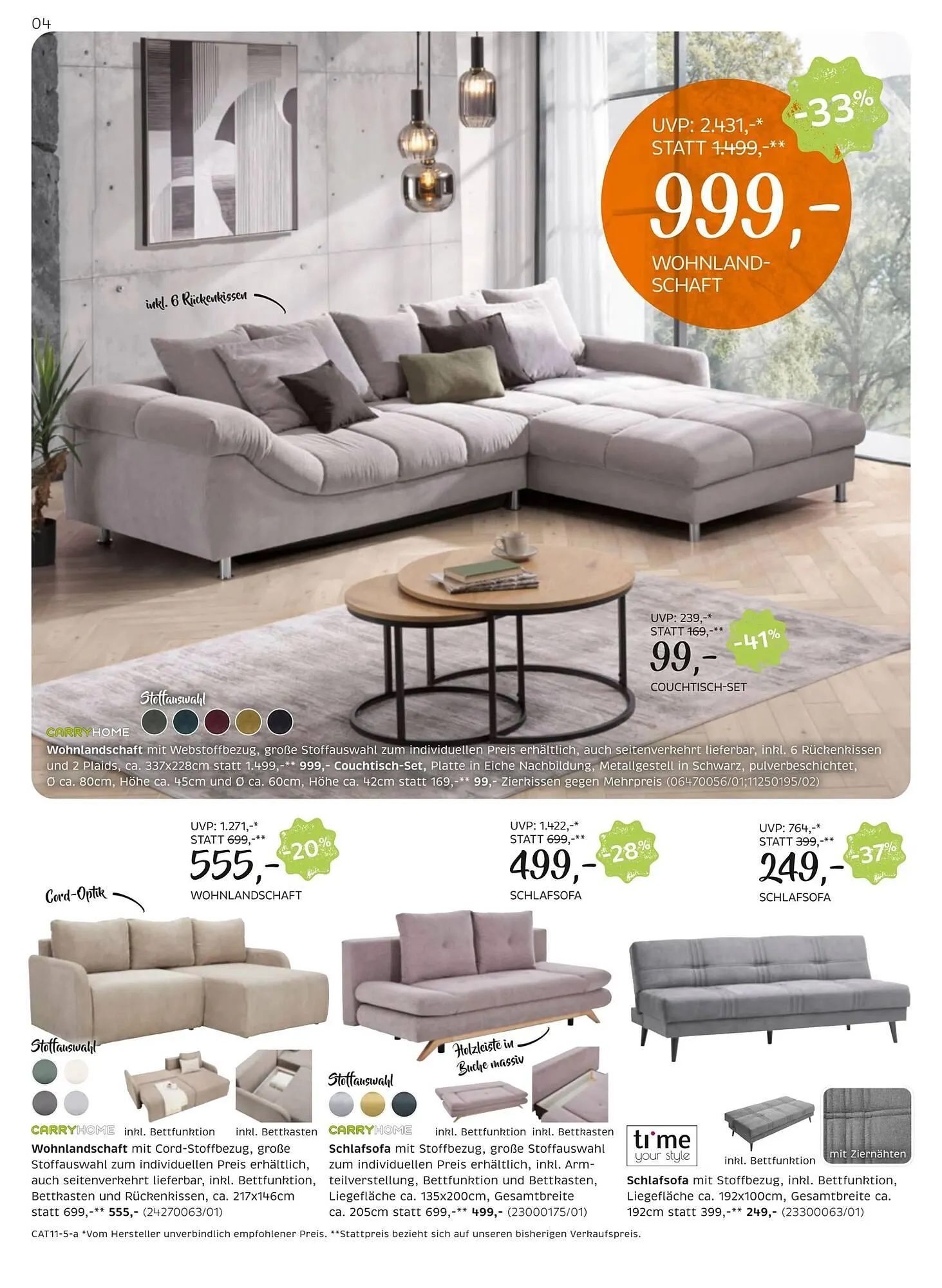 XXXLutz Prospekt von 4. November bis 18. November 2025 - Flugblätt seite 4