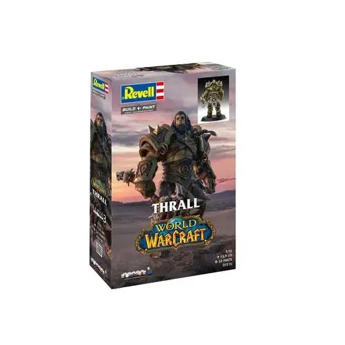 Geschenkset World of Warcraft Thrall, Revell Modellbausatz mit Basiszubehör