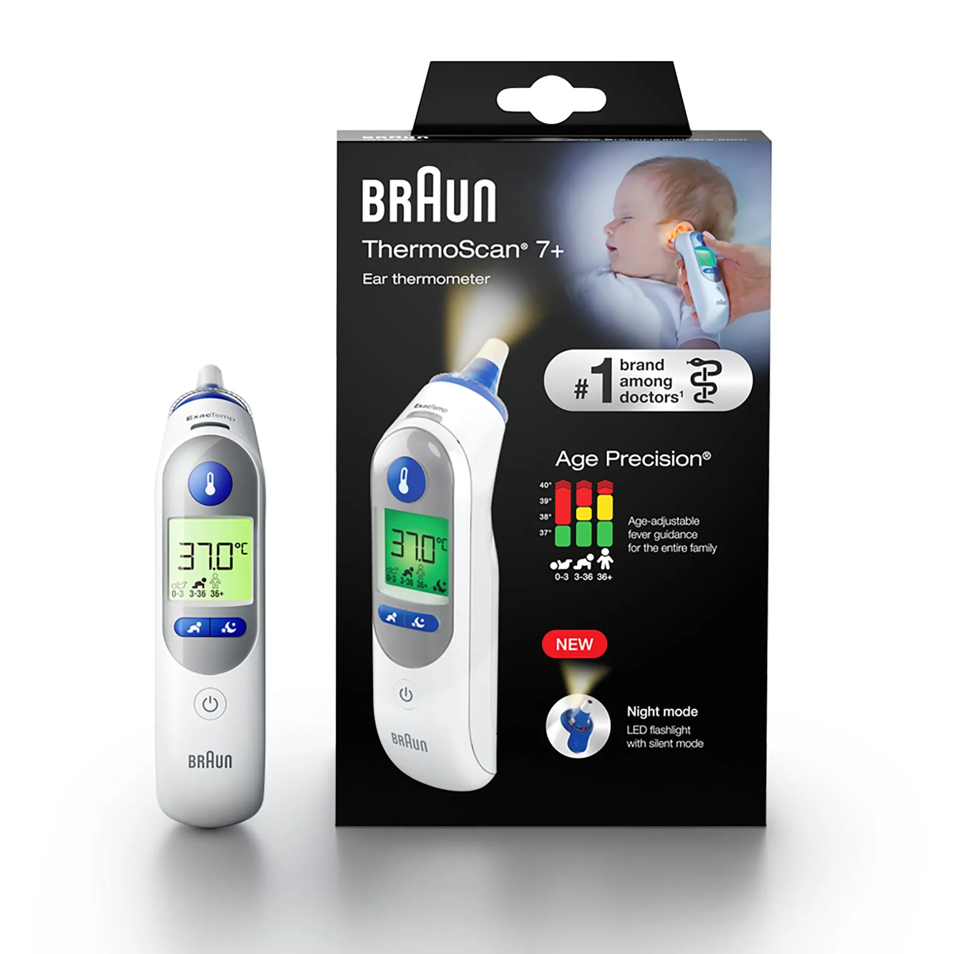 ThermoScan® 7+ Ohrthermometer