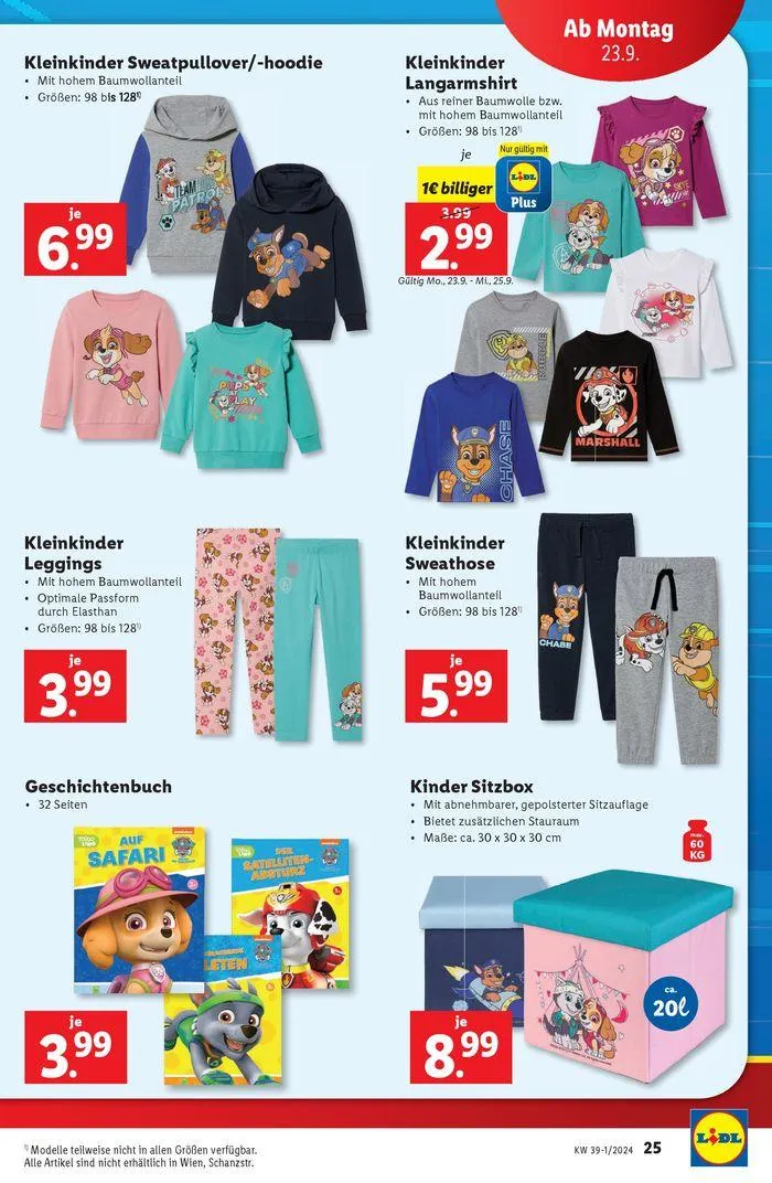 Exklusive Schnäppchen von 19. September bis 25. September 2024 - Flugblätt seite  27