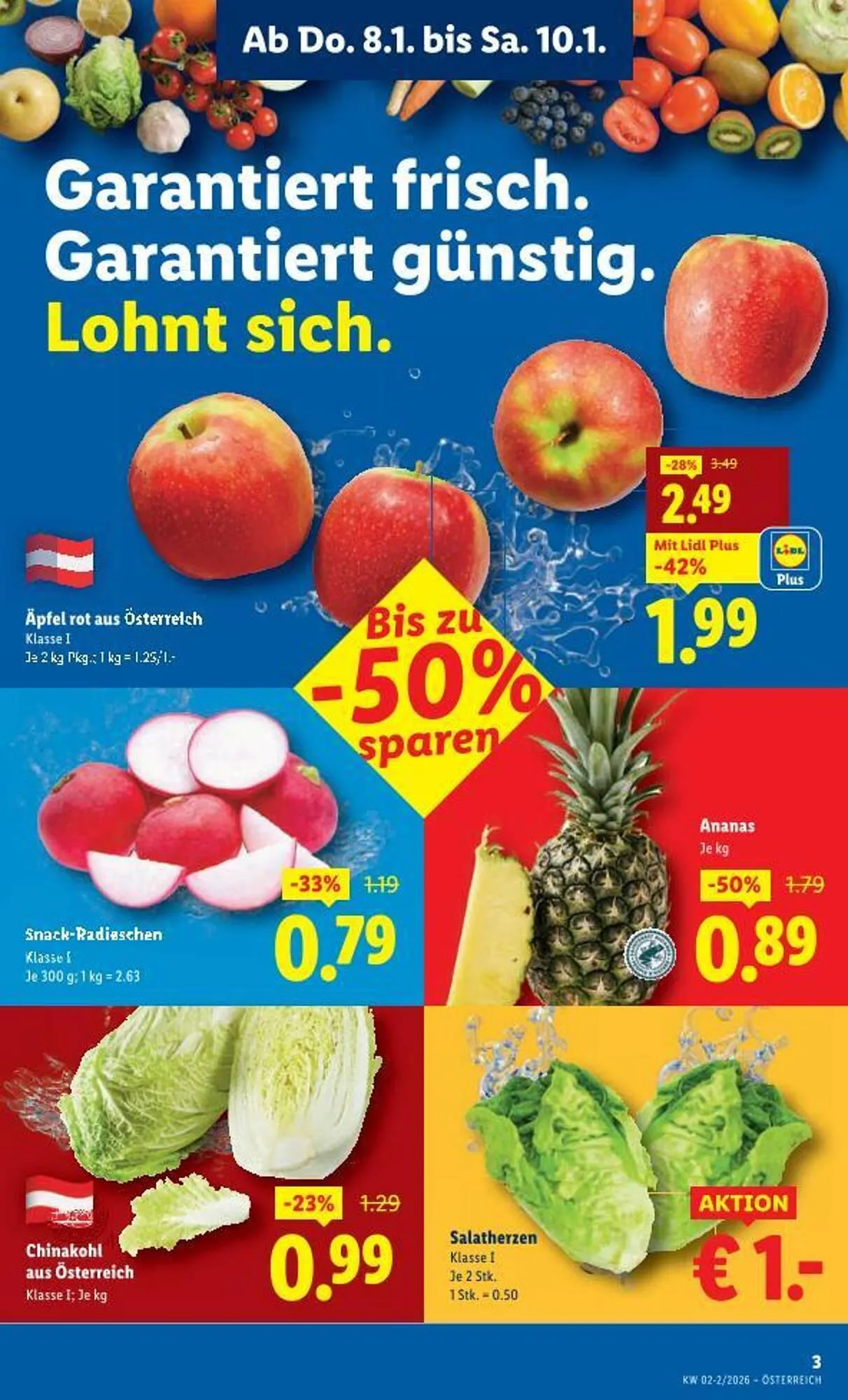 Lidl Flugblatt von 8. Jänner bis 14. Jänner 2026 - Flugblätt seite  4