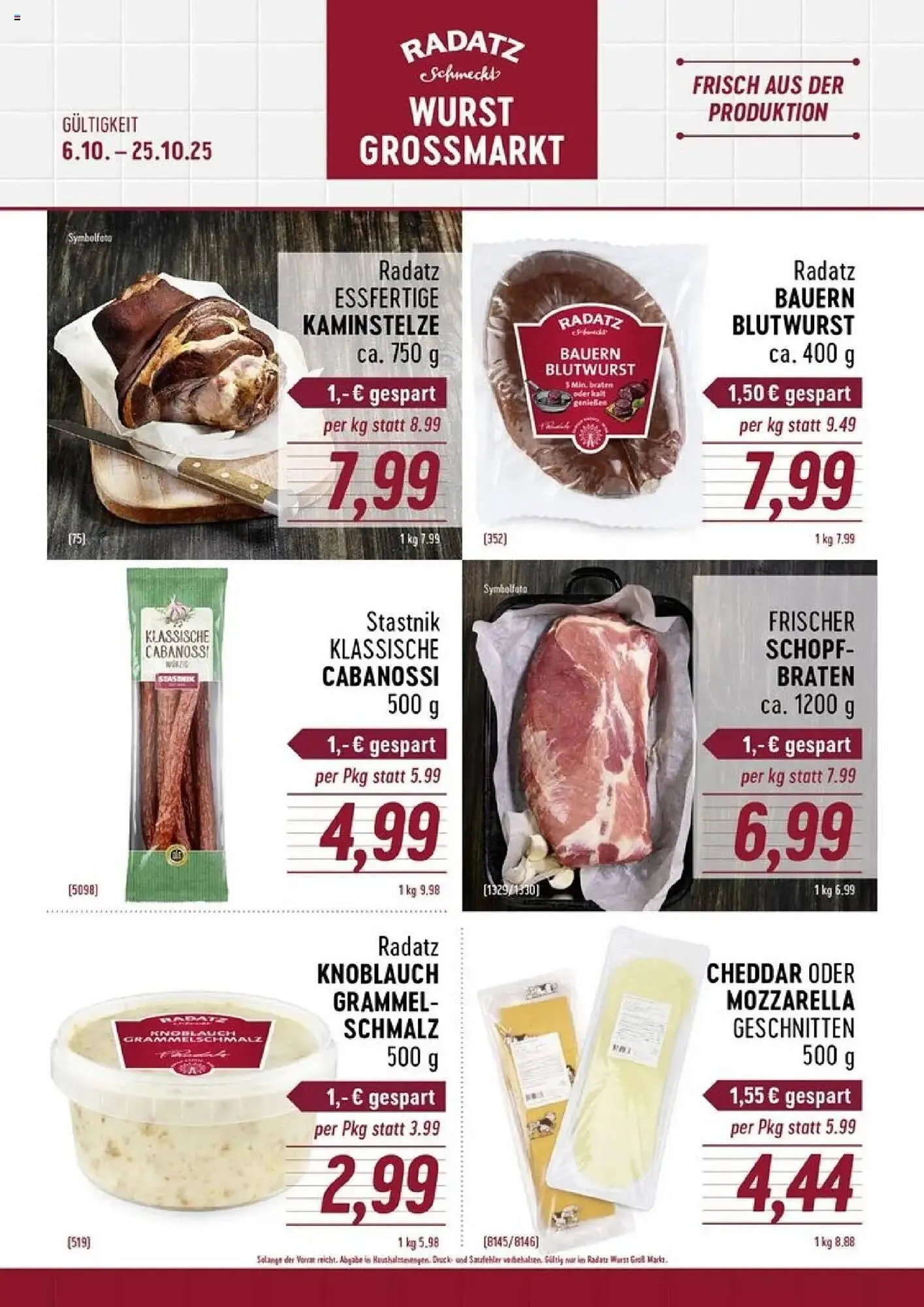 Radatz Flugblatt - 1