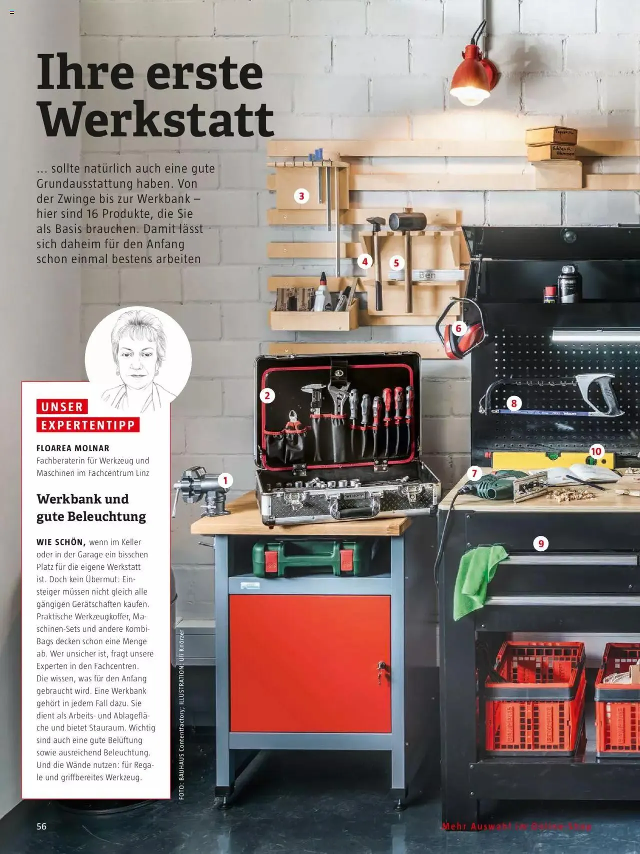 Bauhaus passt! Magazin von 24. Jänner bis 31. Dezember 2023 - Flugblätt seite 56