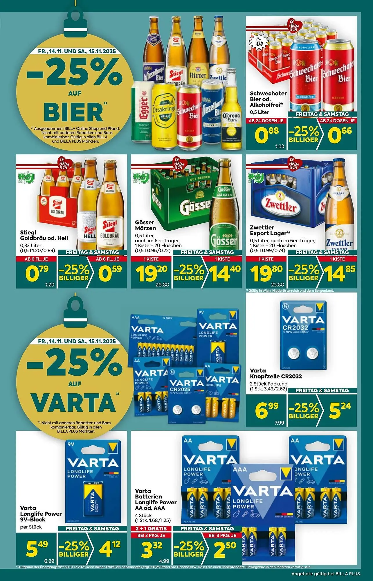 Billa Flugblatt von 13. November bis 19. November 2025 - Flugblätt seite 3