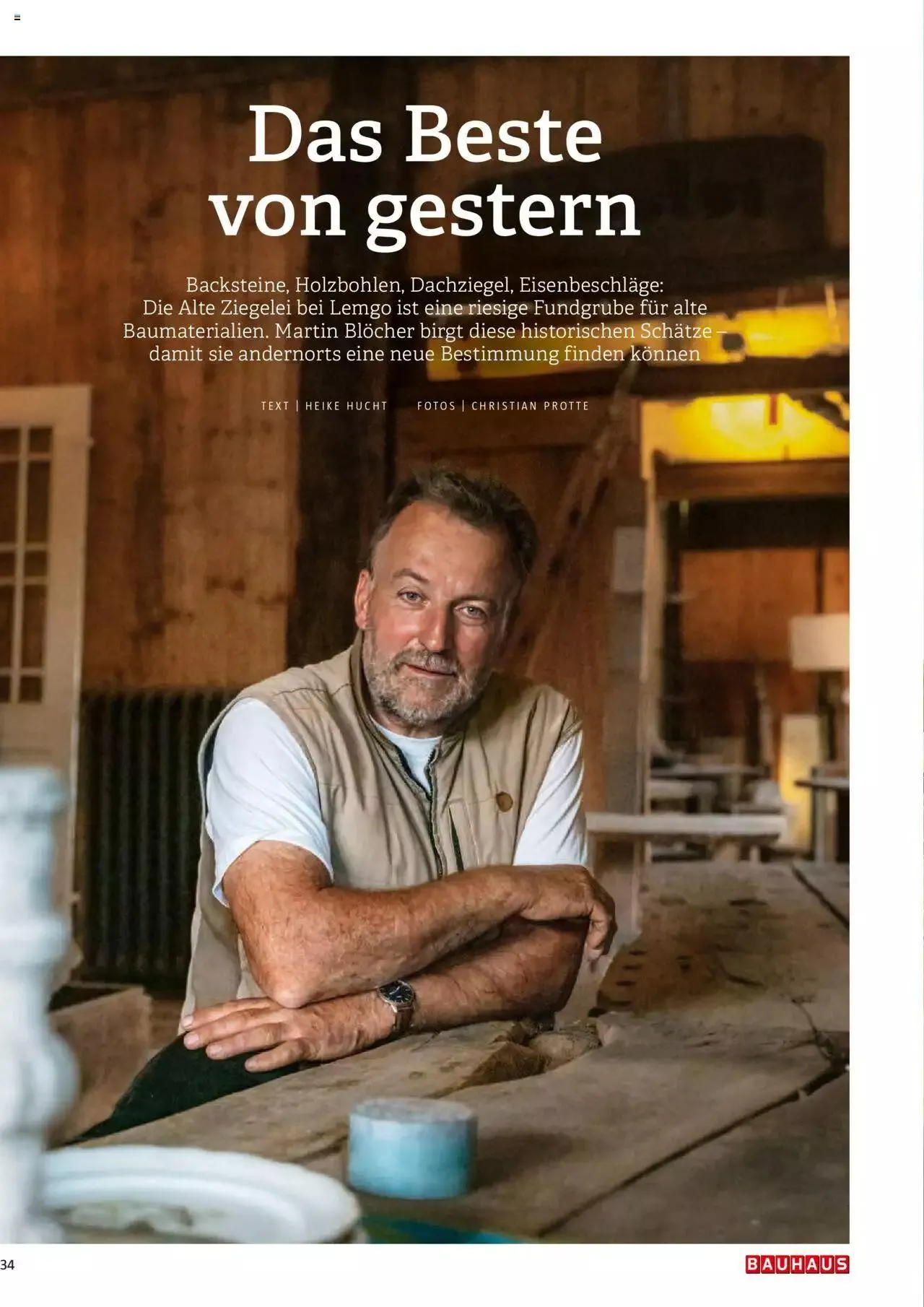 Bauhaus passt! Magazin von 24. Jänner bis 31. Dezember 2023 - Flugblätt seite 34