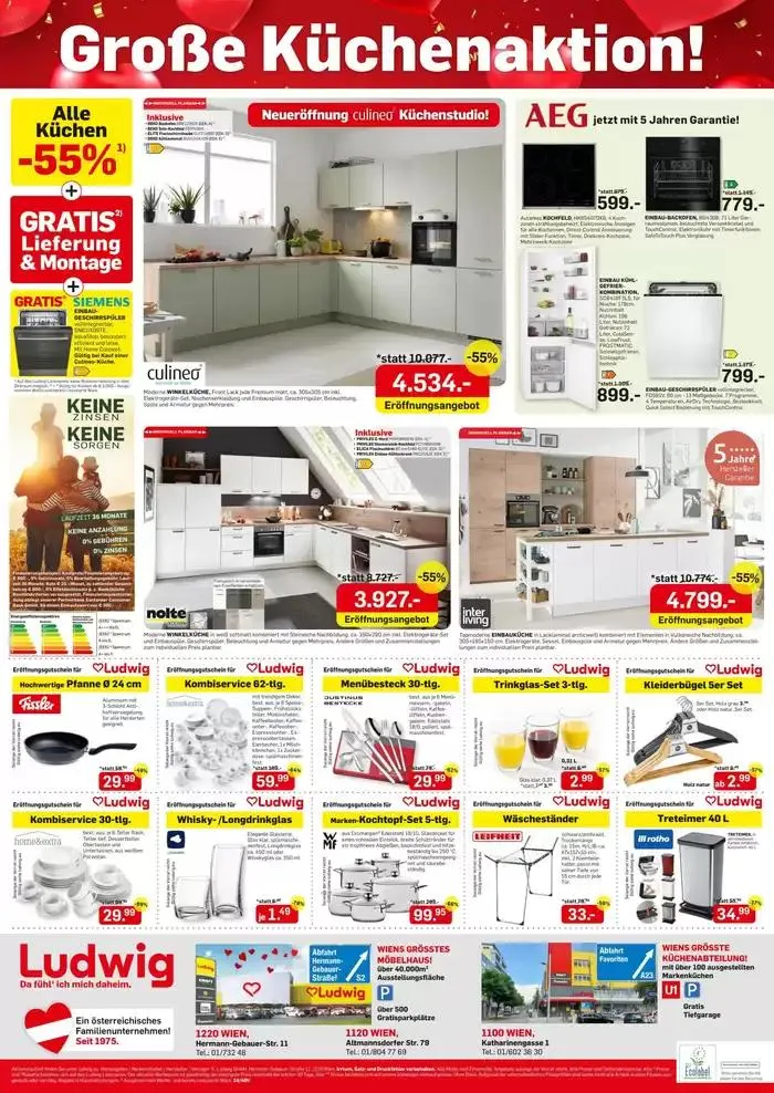 Möbel Ludwig katalog von 29. September bis 12. Oktober 2024 - Flugblätt seite 6