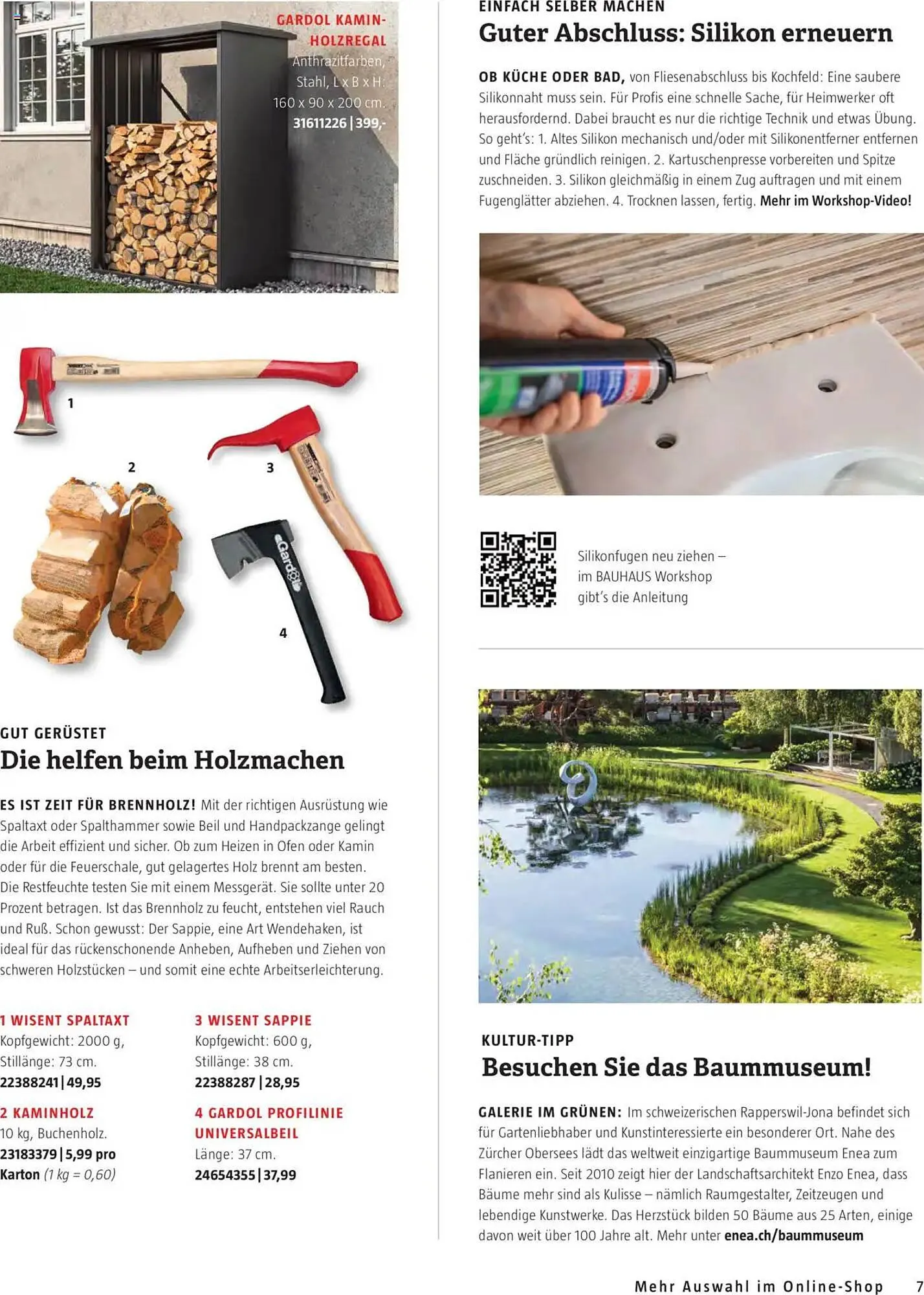 Bauhaus Flugblatt von 1. Oktober bis 31. März 2026 - Flugblätt seite  7