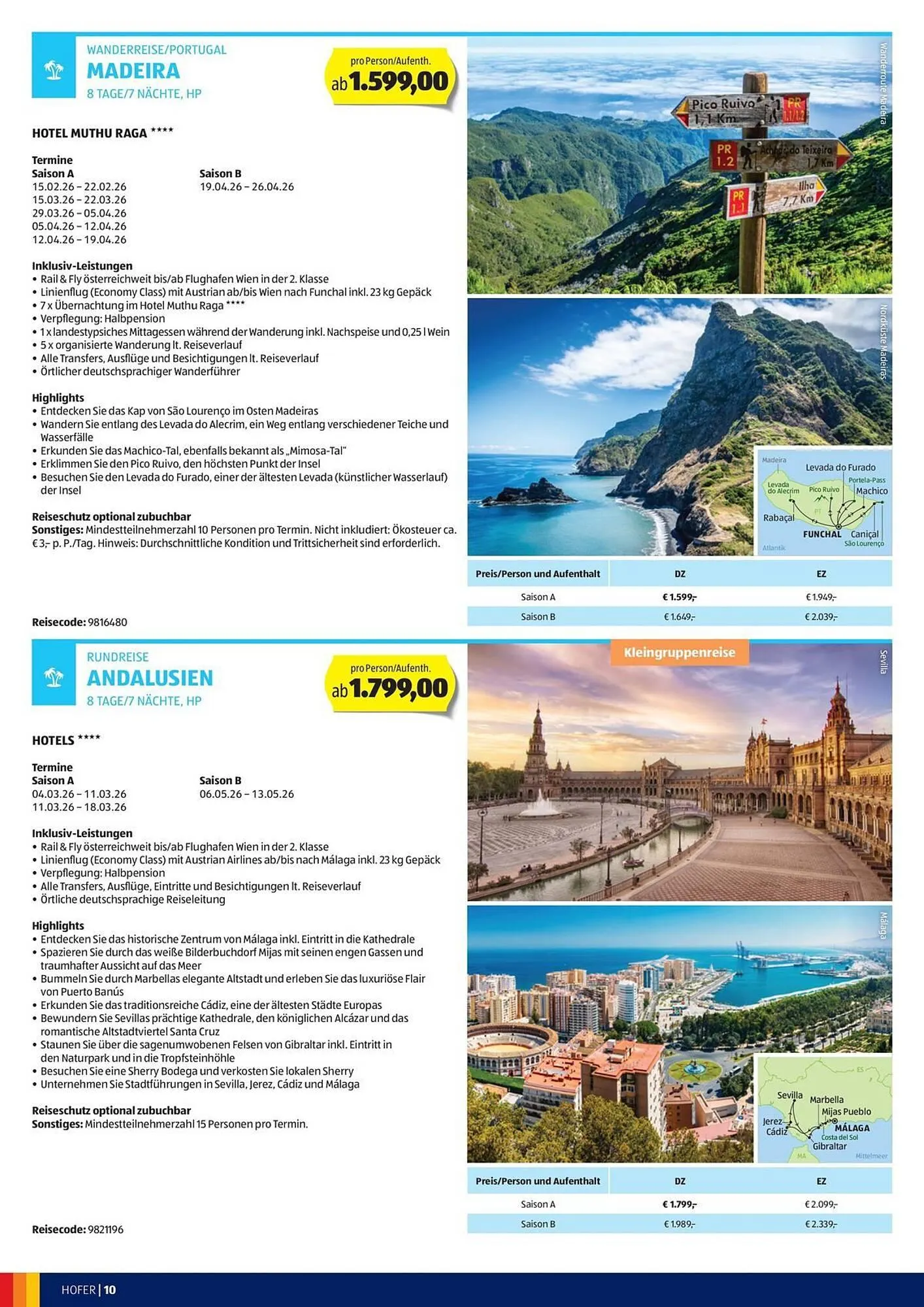 Hofer Flugblatt von 7. September bis 31. Dezember 2025 - Flugblätt seite  10