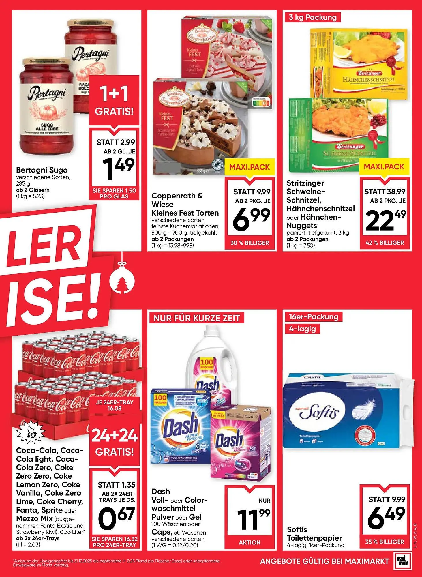 Maximarkt Flugblatt von 10. Dezember bis 17. Dezember 2025 - Flugblätt seite  3
