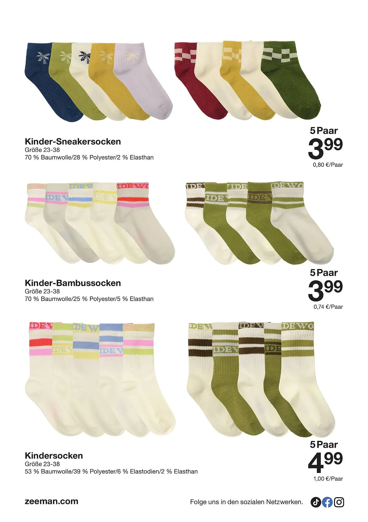 Zeeman Prospekt von 21. März bis 3. April 2026 - Flugblätt seite  22