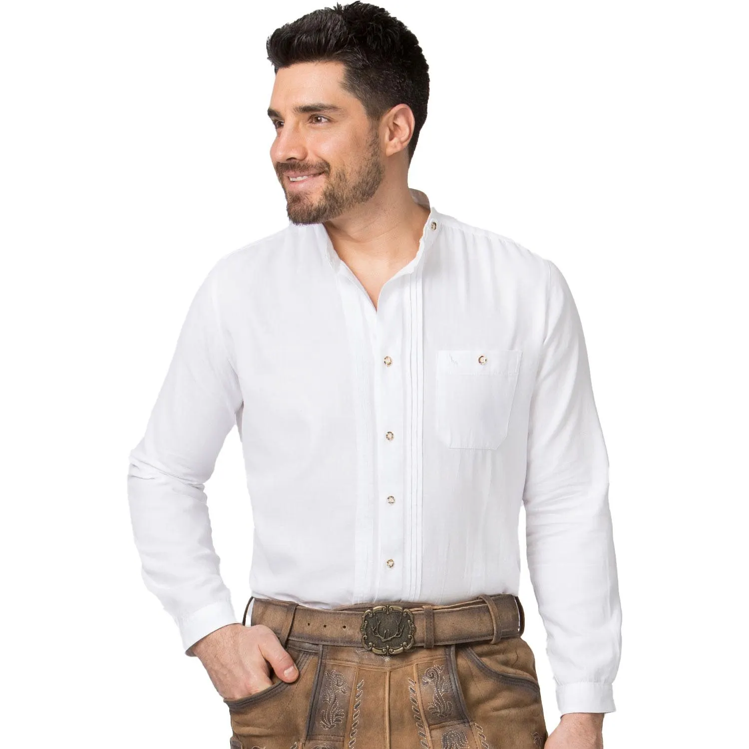 Herrenhemd “Kilian”, Weiß