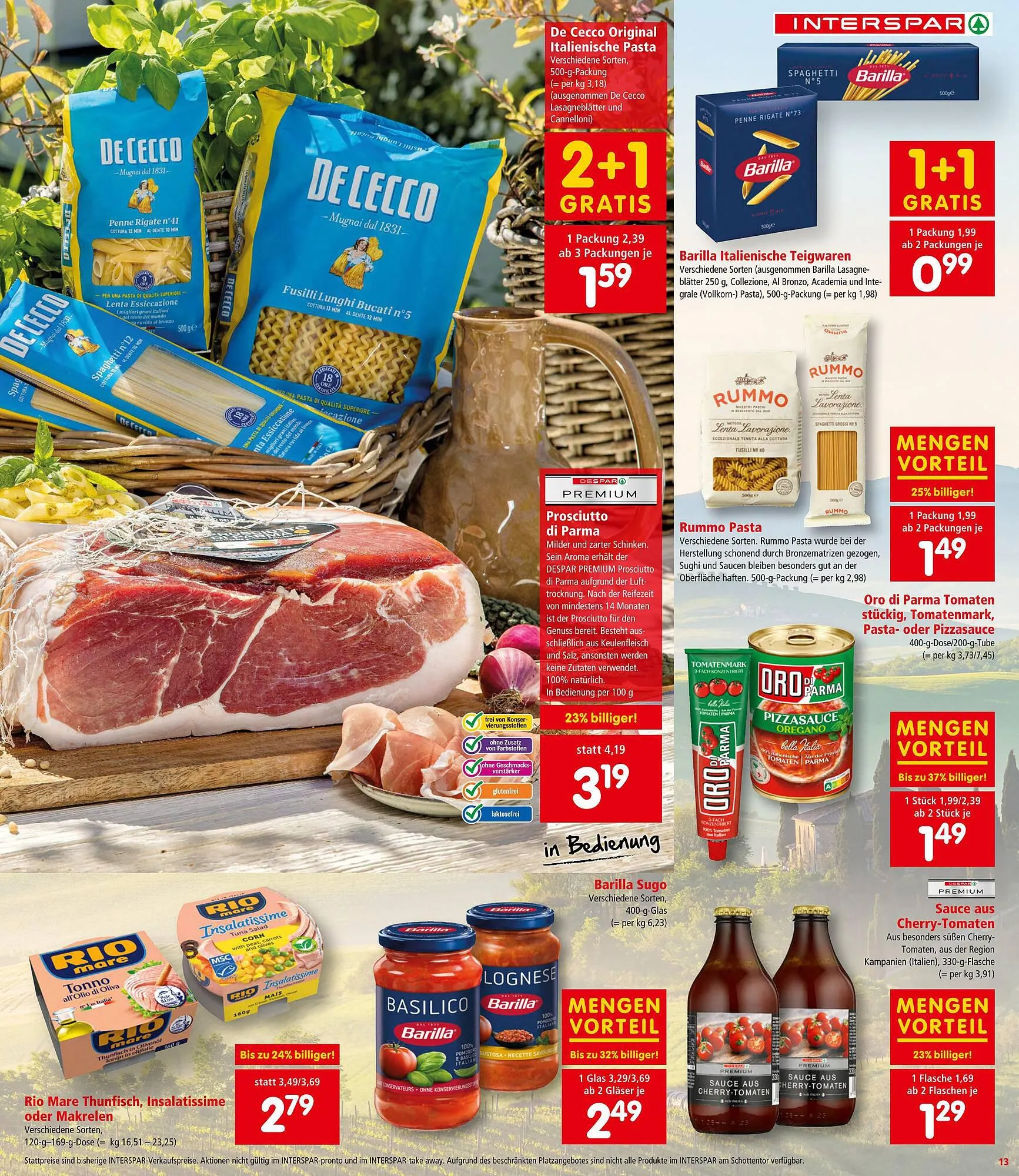 Interspar Flugblatt von 28. September bis 11. Oktober 2023 - Flugblätt seite  13
