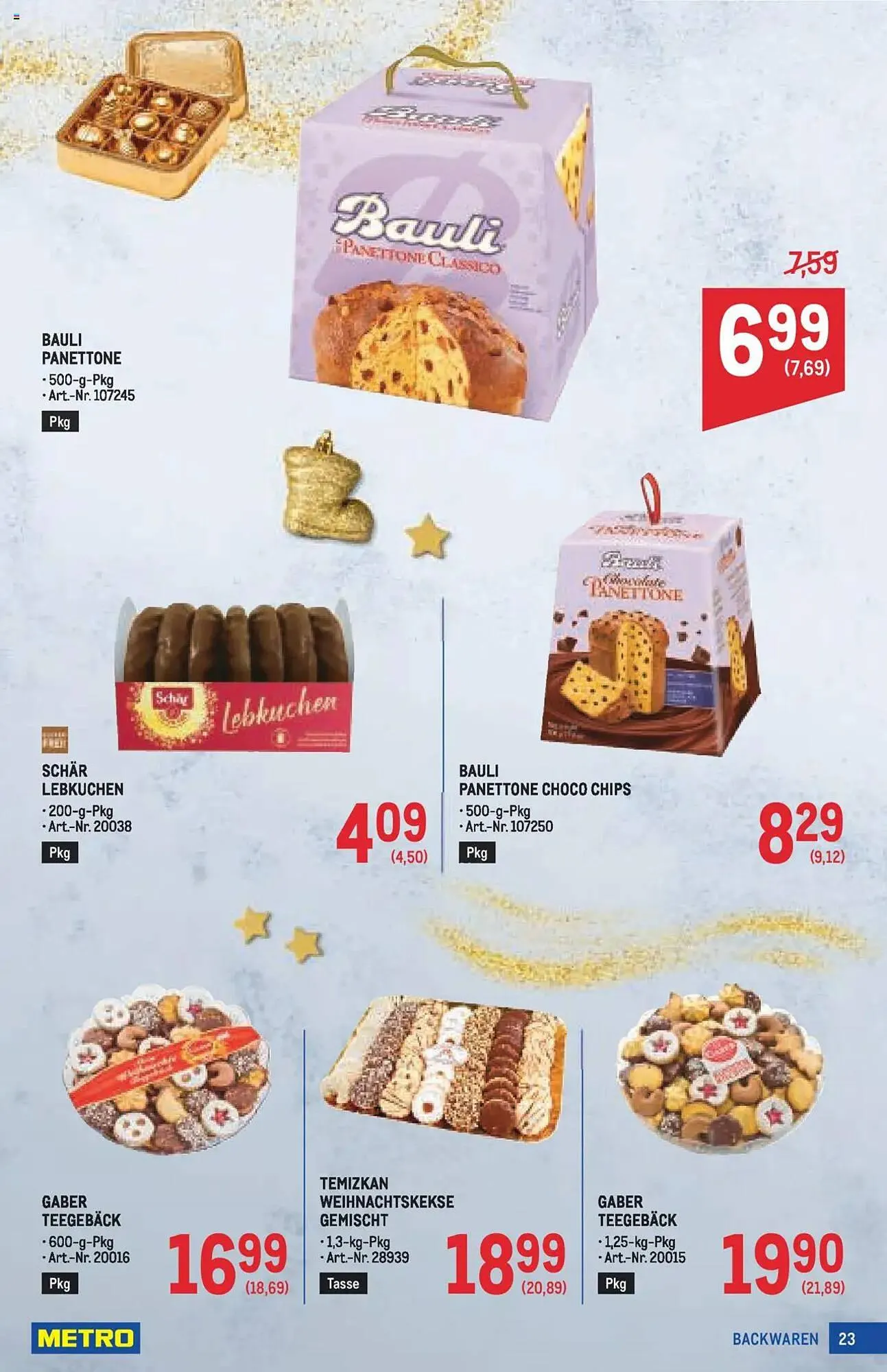 Metro Flugblatt von 16. Oktober bis 24. Dezember 2025 - Flugblätt seite  23