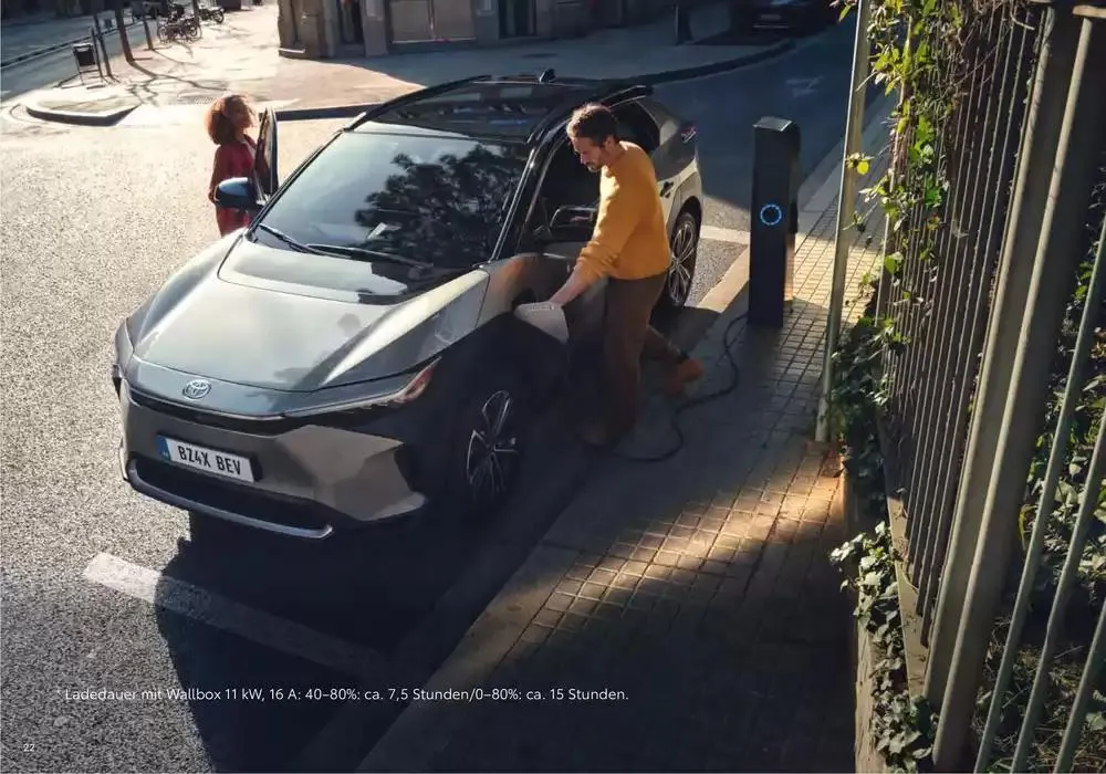 Toyota bZ4X  von 8. Oktober bis 8. Oktober 2025 - Flugblätt seite  22