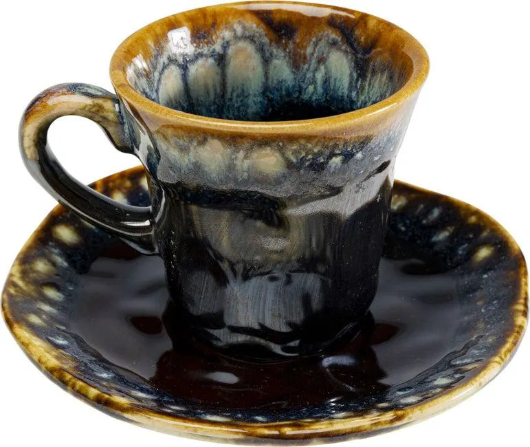 Espressotasse Lio Dunkelblau (2/tlg.)