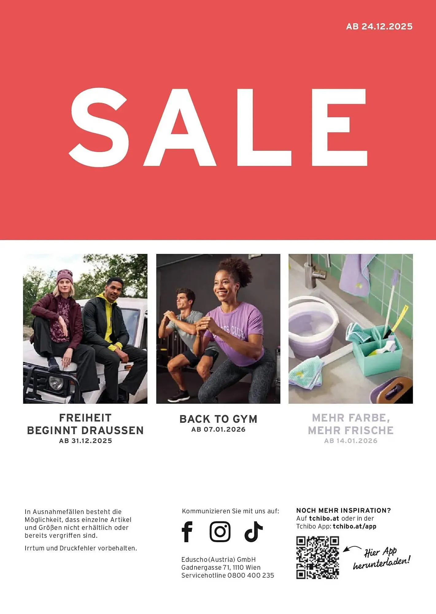 Tchibo Eduscho Flugblatt von 11. Dezember bis 24. Dezember 2025 - Flugblätt seite 30