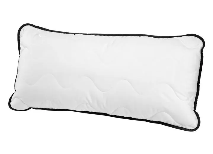 Kissenprogramm aus dem Hause biberna mit schwarzer Biese