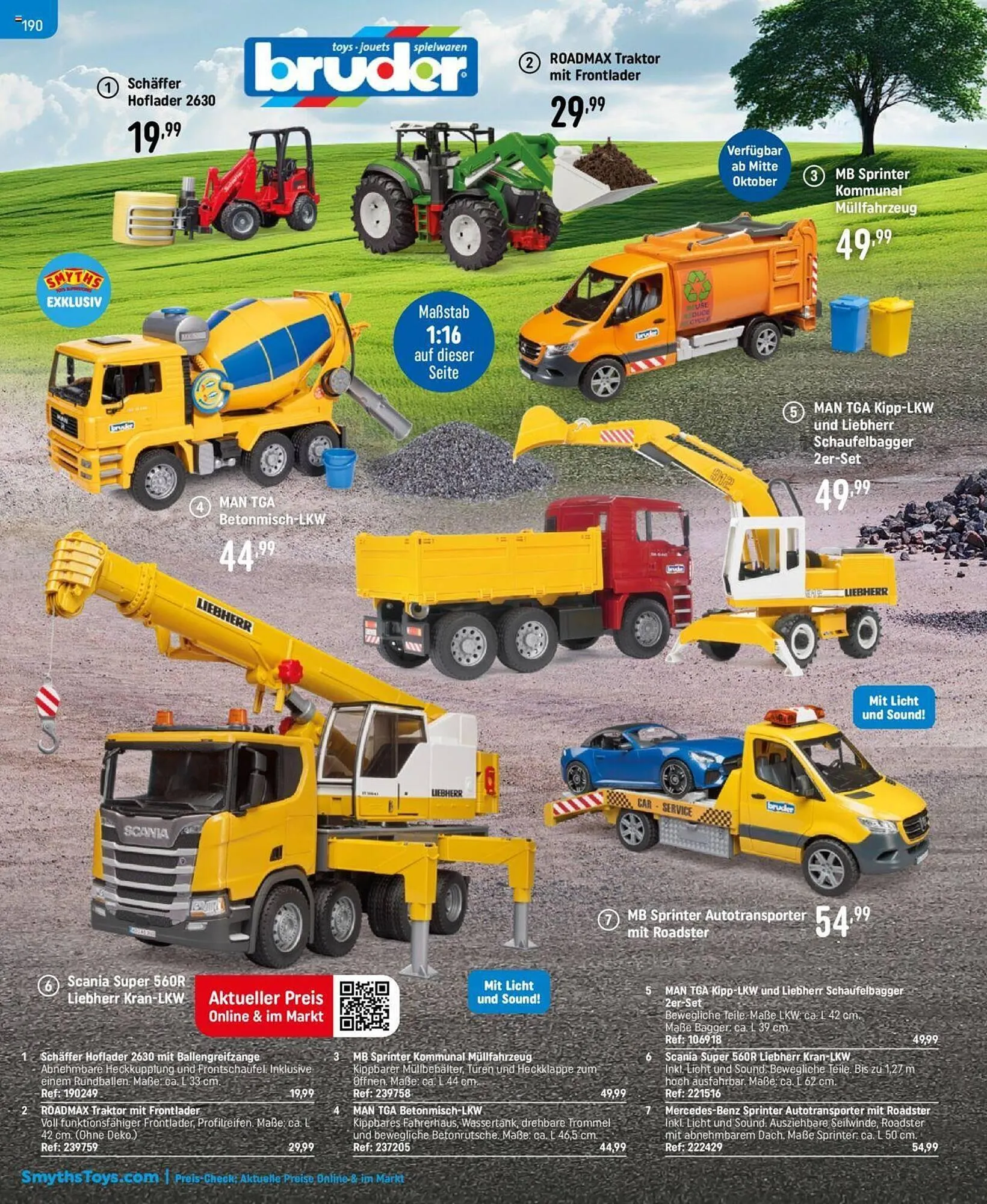 Smyths Toys Flugblatt von 25. September bis 13. Dezember 2024 - Flugblätt seite  190