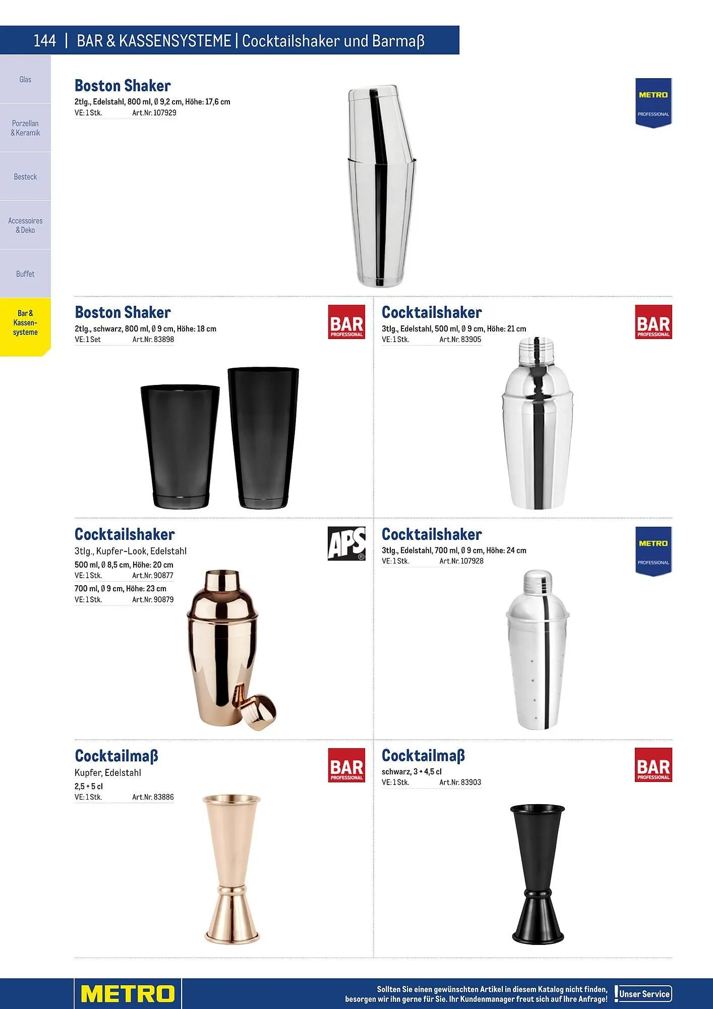 Metro Flugblatt von 25. März bis 31. Dezember 2026 - Flugblätt seite  144