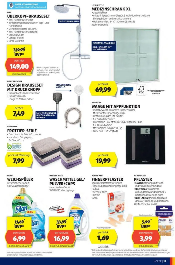 Blättern Sie online im HOFER Flugblatt von 19. Juni bis 3. Juli 2024 - Flugblätt seite  21