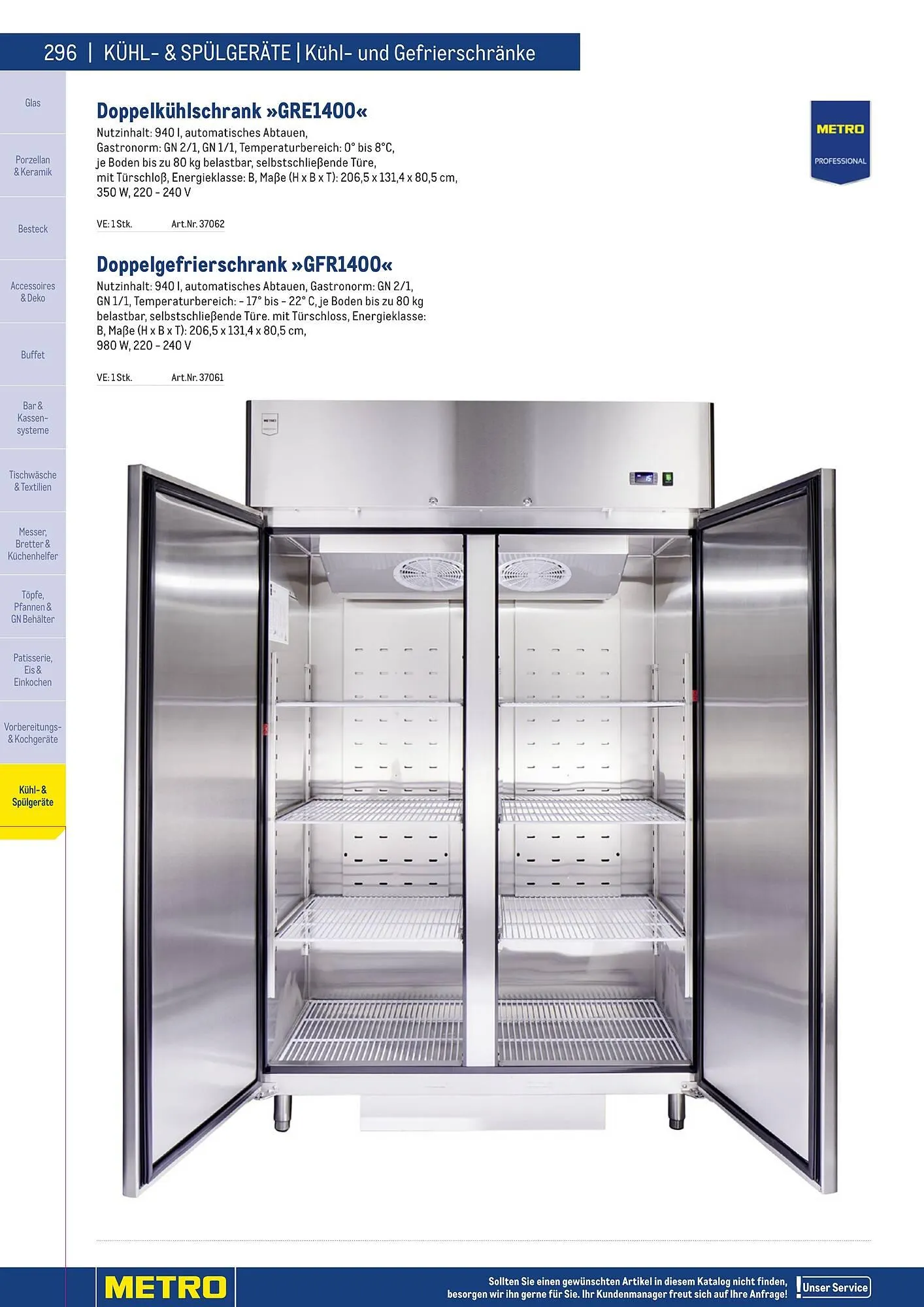 Metro Flugblatt von 25. März bis 31. Dezember 2026 - Flugblätt seite  296