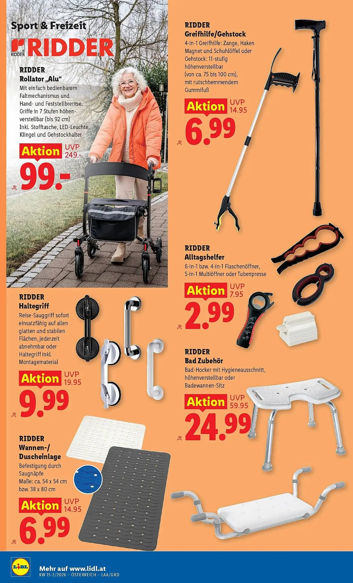 Lidl Flugblatt von 9. April bis 16. April 2026 - Flugblätt seite 26