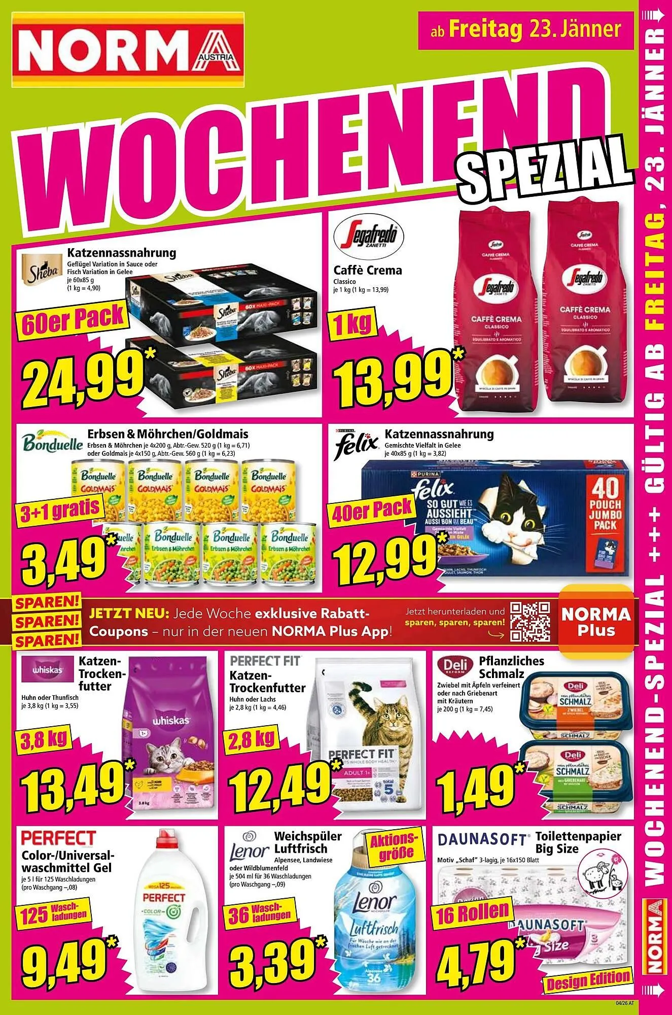 Norma Prospekt von 19. Jänner bis 25. Jänner 2026 - Flugblätt seite  17