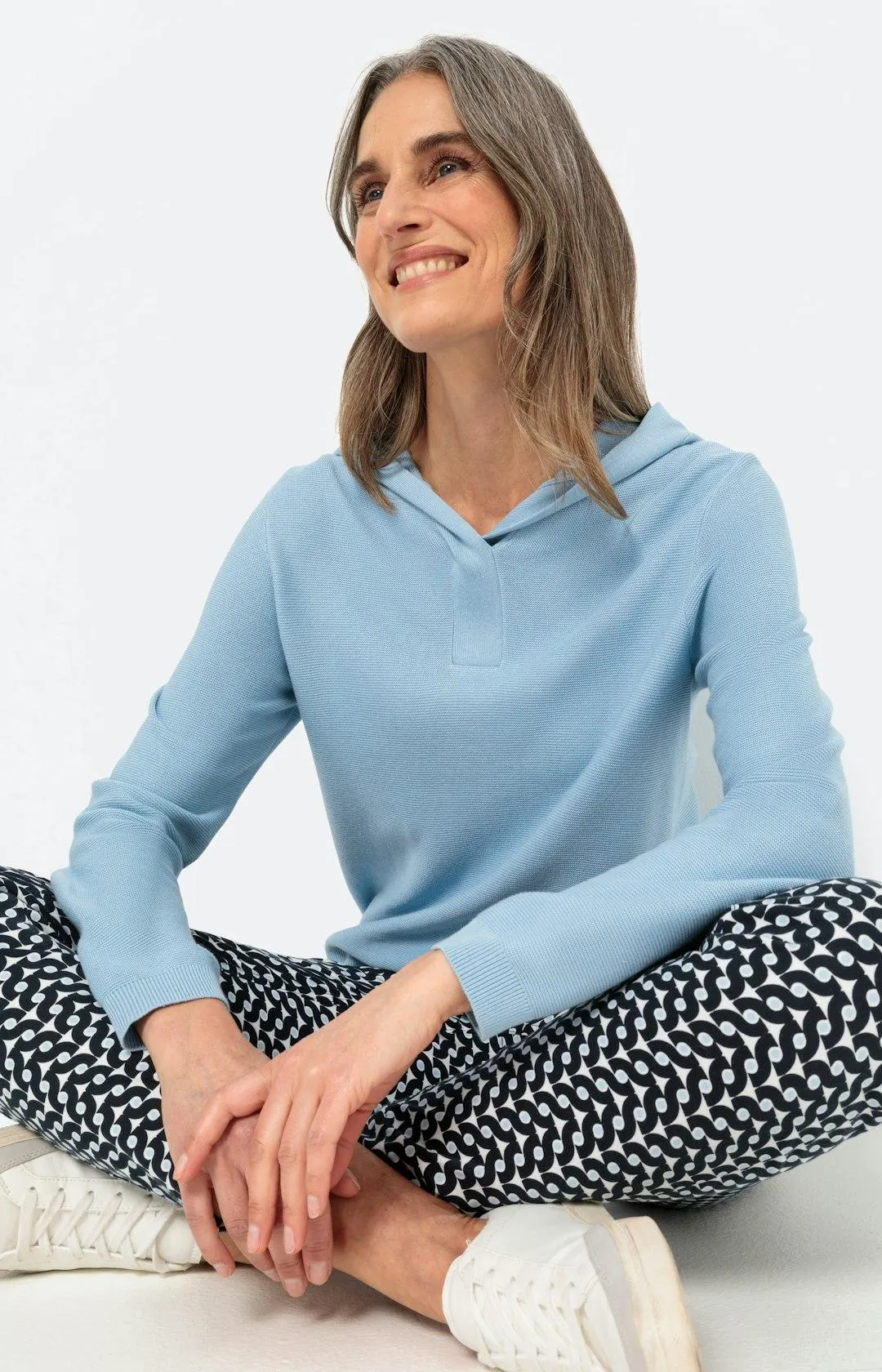 Kapuzenpullover mit langem Arm