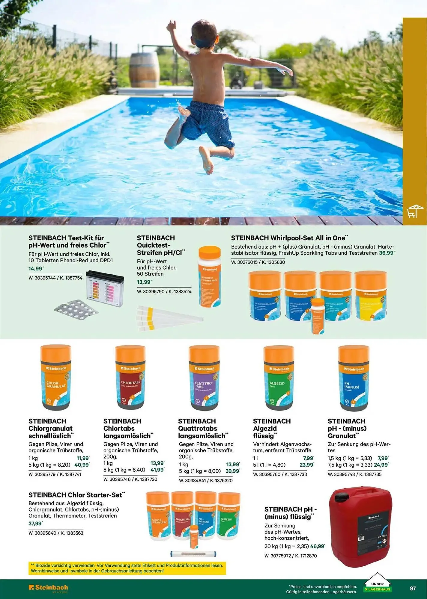 Lagerhaus Flugblatt von 22. Februar bis 31. Mai 2026 - Flugblätt seite 97