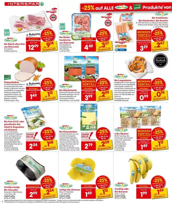 Tolles Angebot für Schnäppchenjäger von 8. Jänner bis 15. Jänner 2025 - Flugblätt seite  6