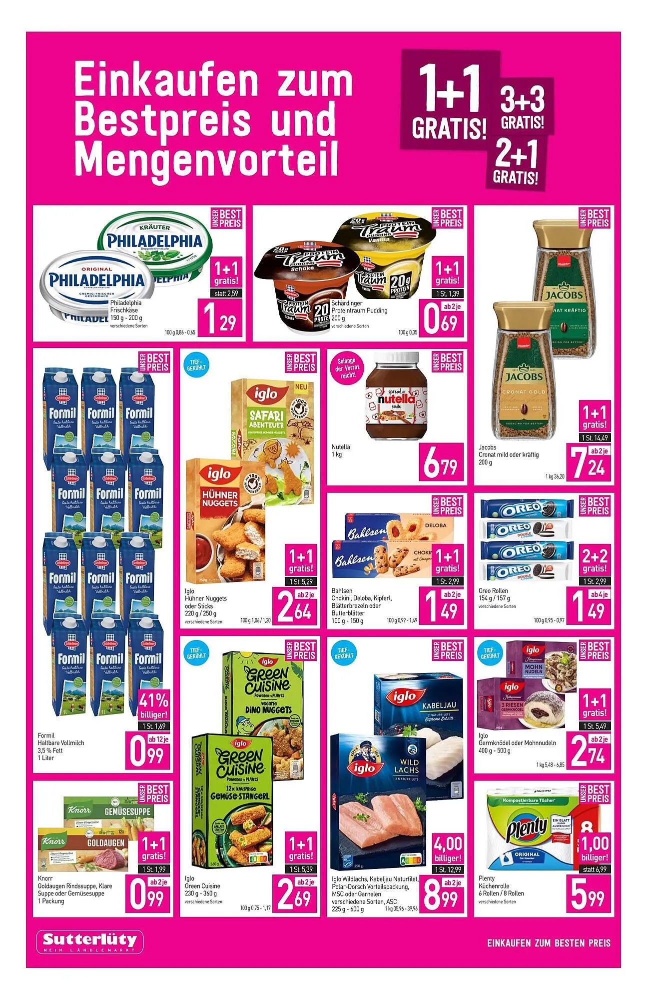 Sutterlüty Flugblatt von 22. Jänner bis 27. Jänner 2026 - Flugblätt seite  4