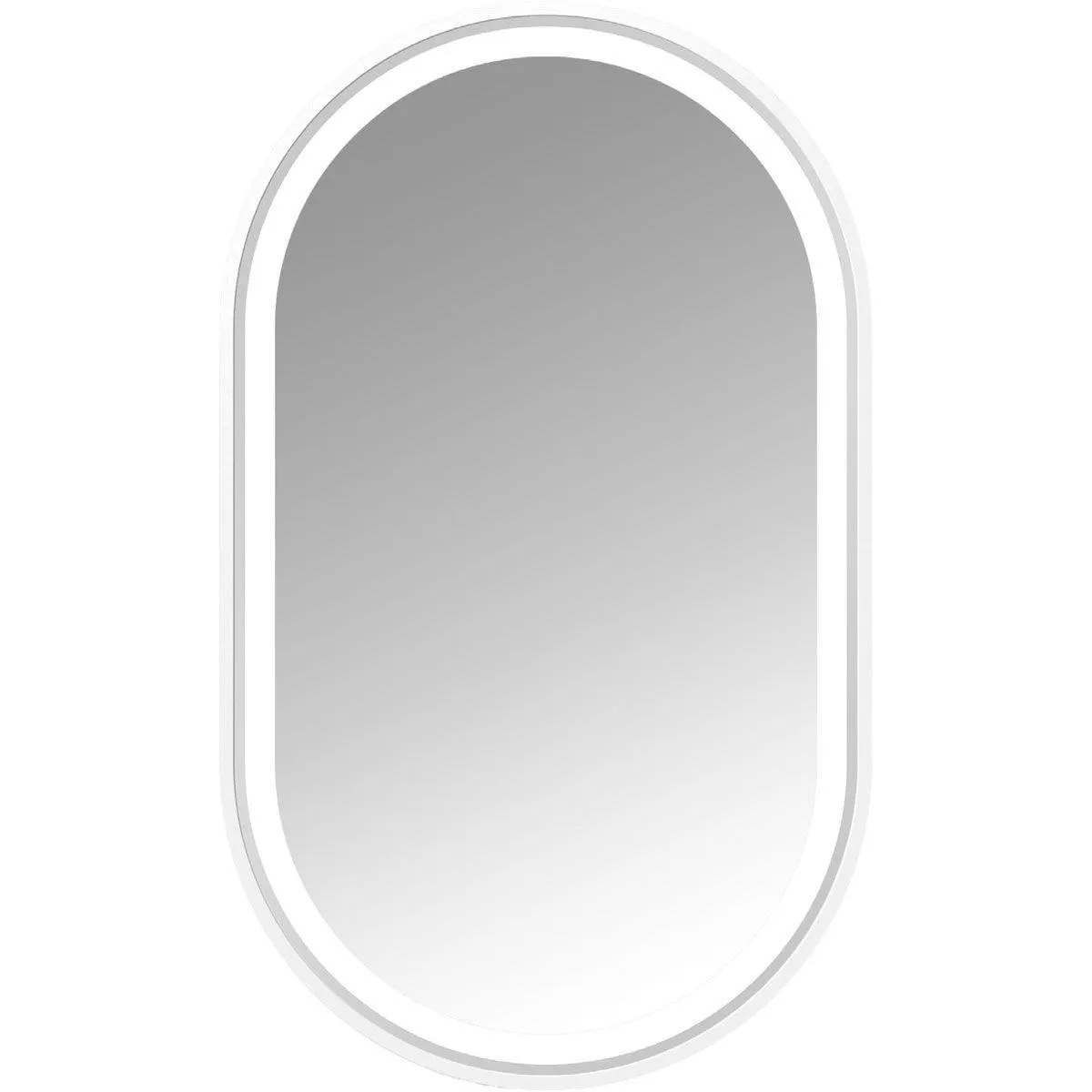 Valblue LED- Spiegel Lucien weiß matt 45 x 75 cm