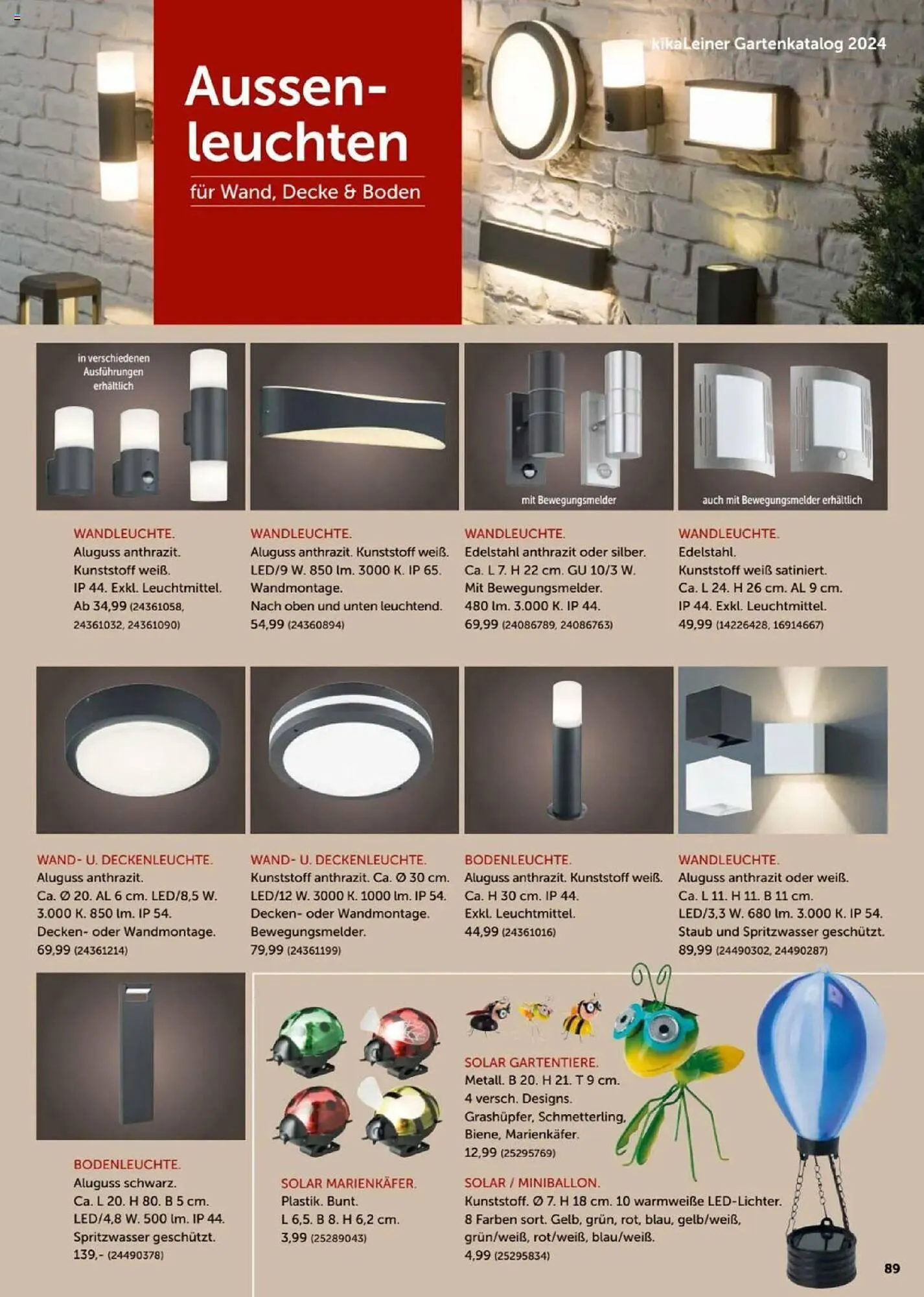 kika Flugblatt von 4. März bis 30. September 2024 - Flugblätt seite 89