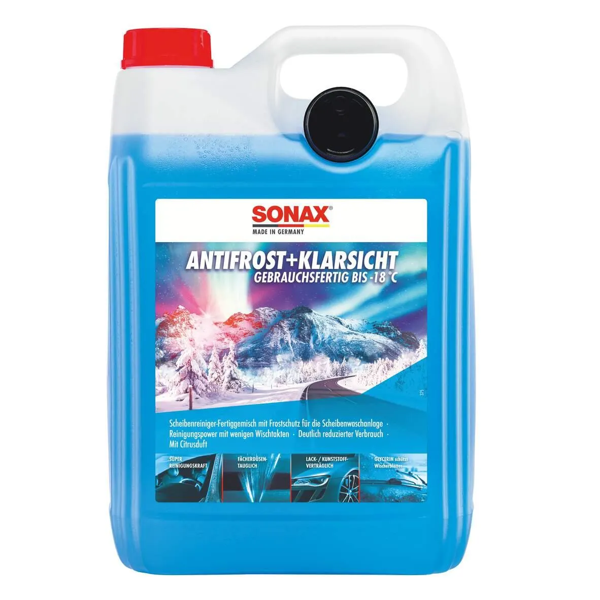 Scheiben-Frostschutz 5L -18C° Citrus AntiFrost/KlarSicht